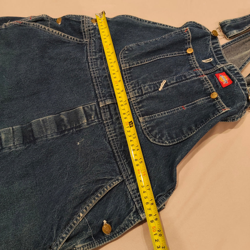 DICKIES denim overalls dress size 10-12 Women