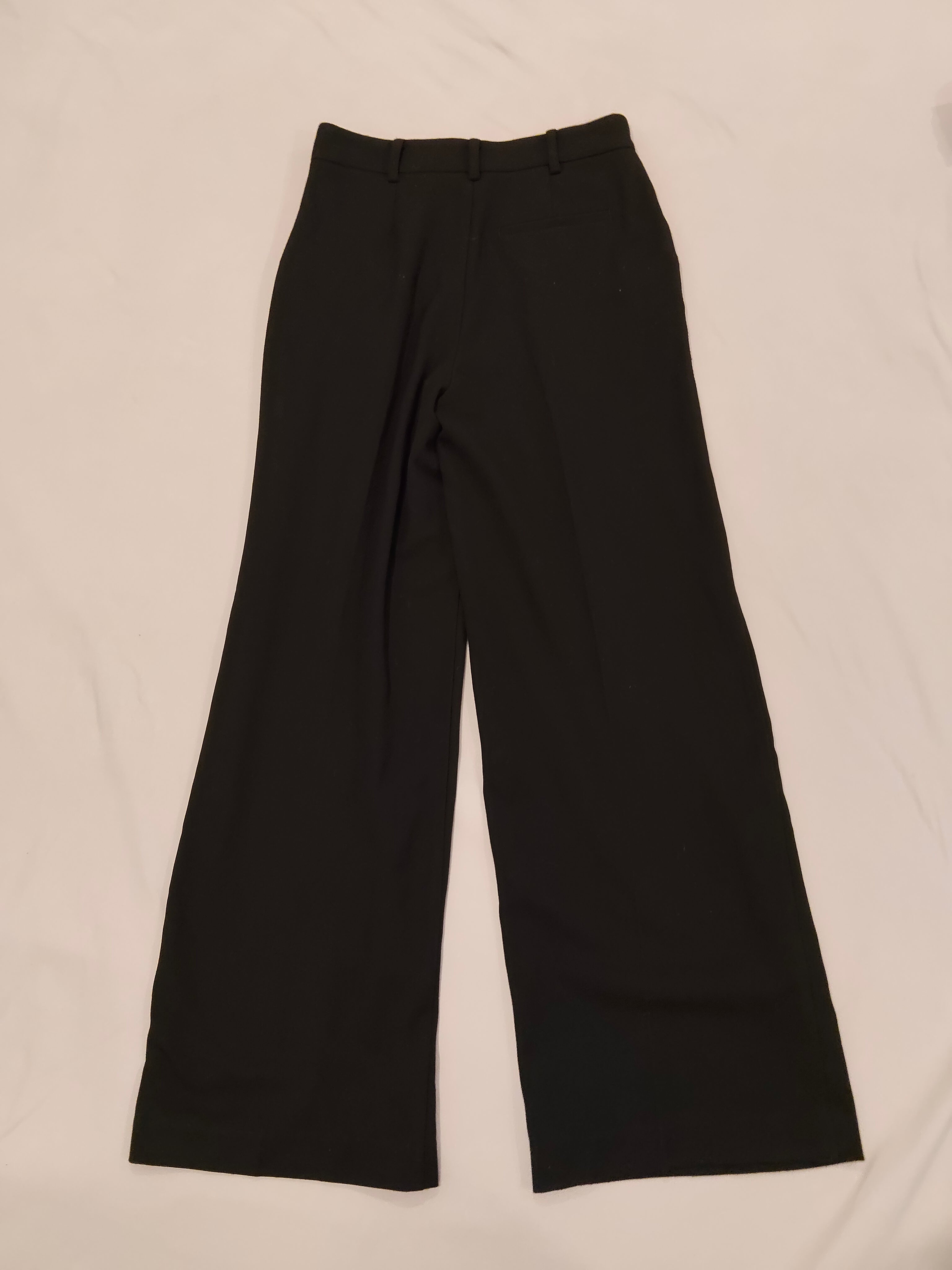 SEED wide leg pants size S Women black