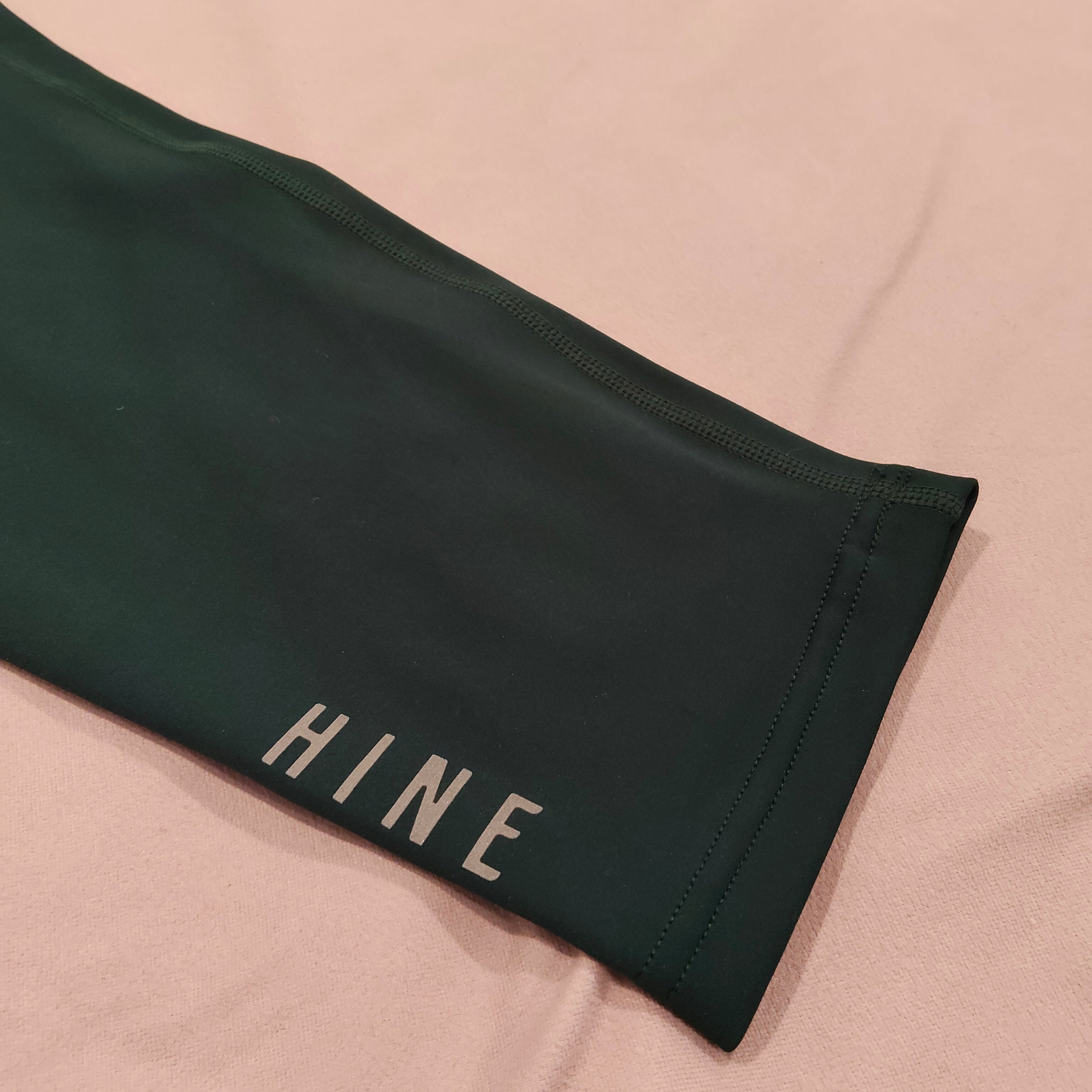 HINE leggings size XXL green Women with side pockets