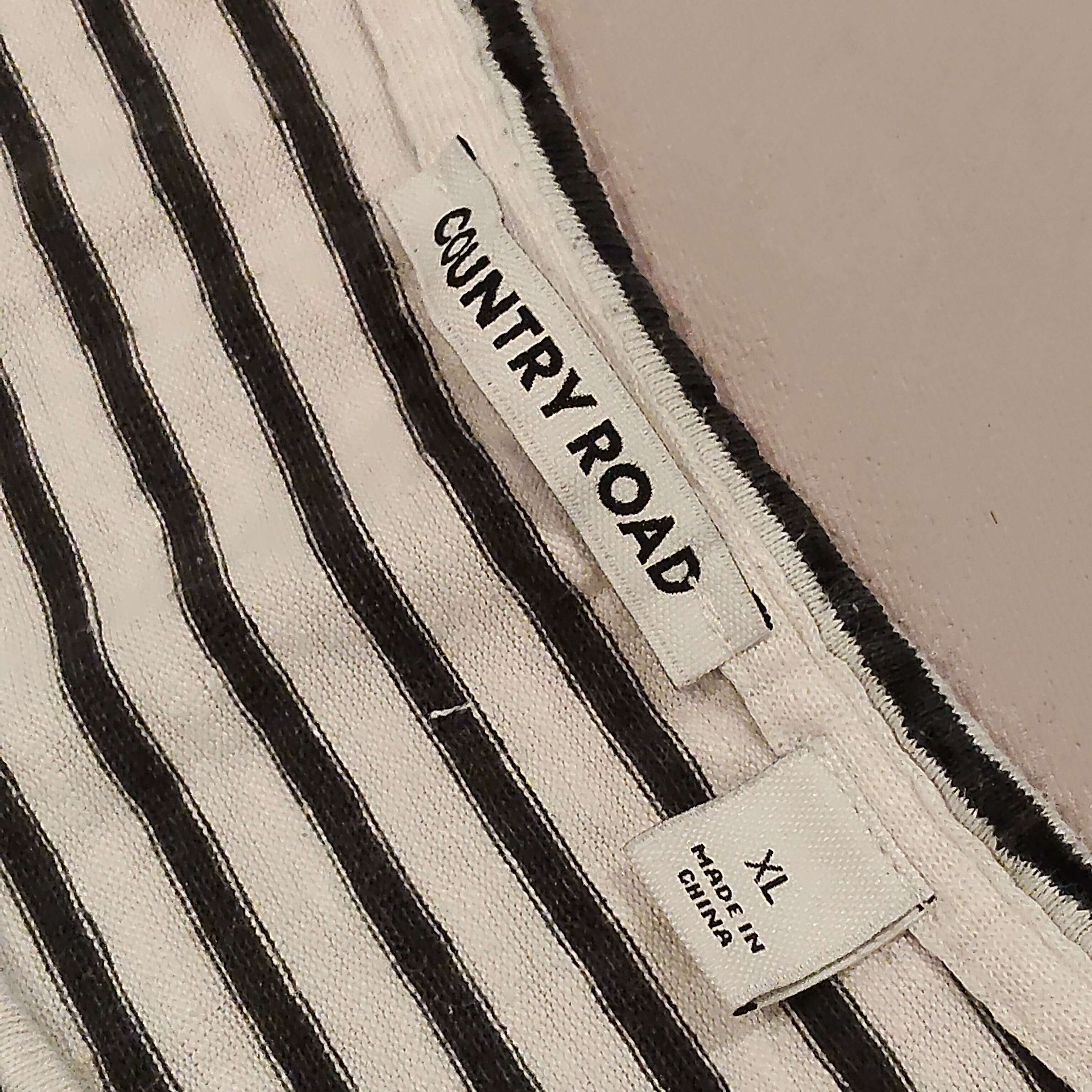 COUNTRY ROAD top size XL Women stripes long sleeve