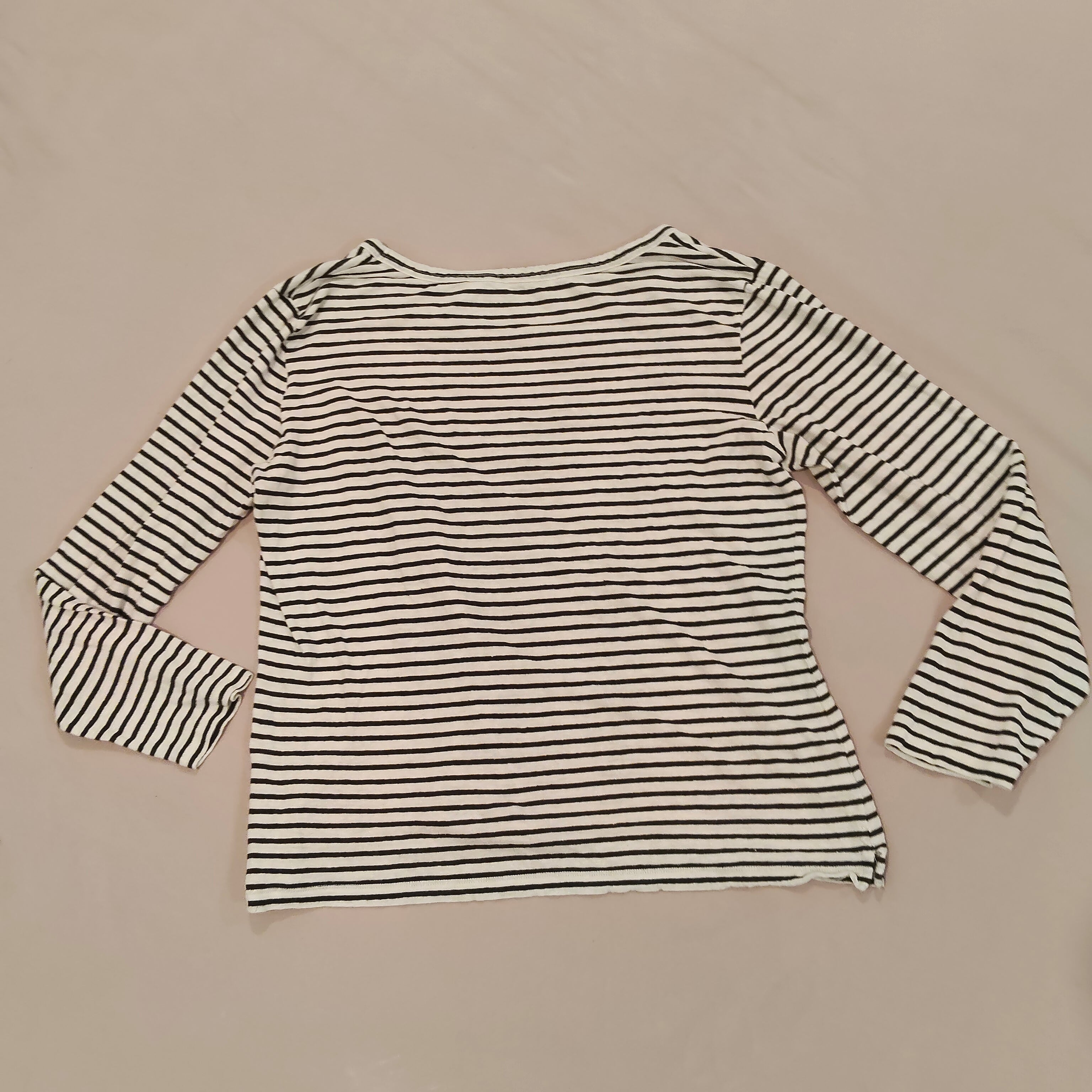 COUNTRY ROAD top size XL Women stripes long sleeve