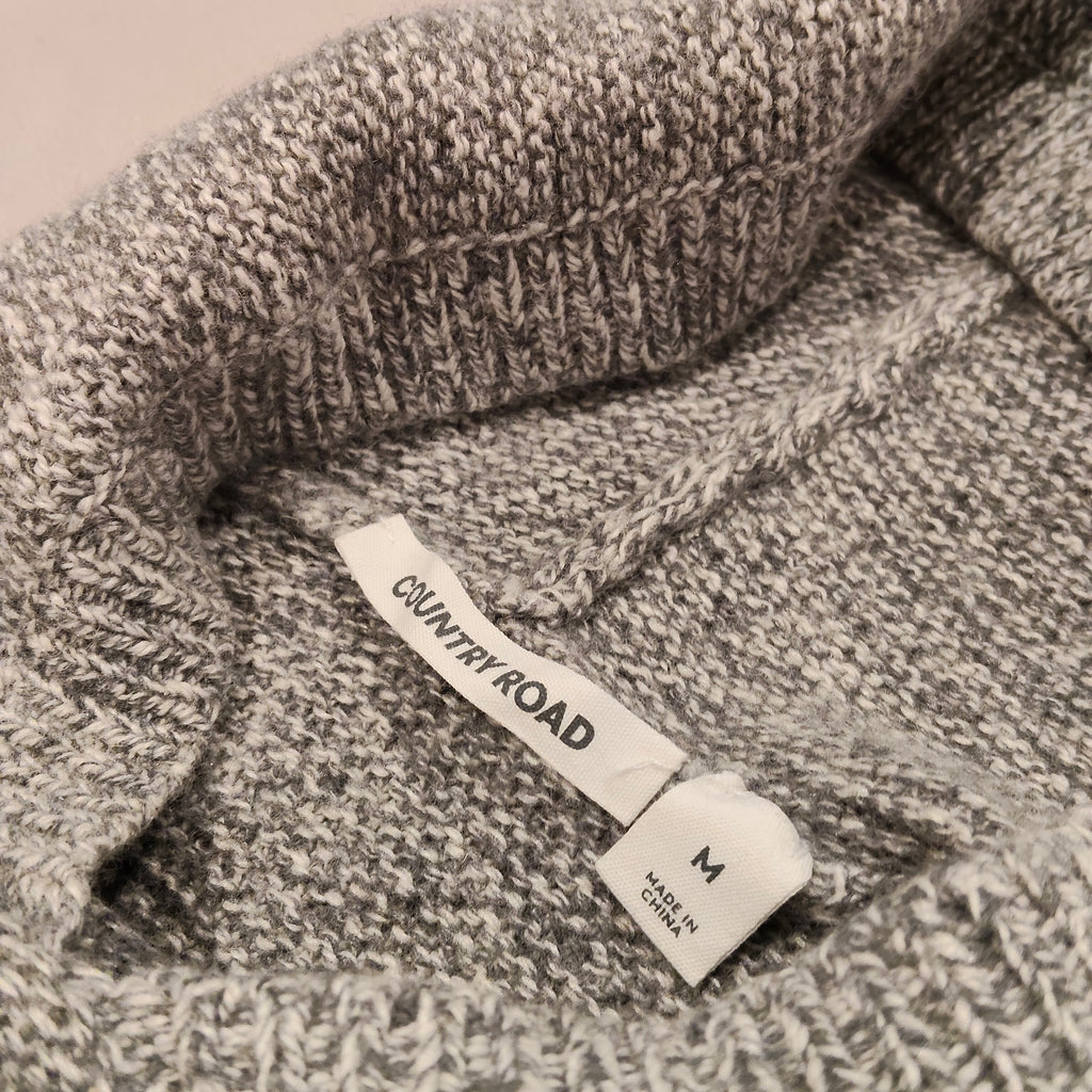 COUNTRY ROAD hooded poncho size M Women wool/cashmere