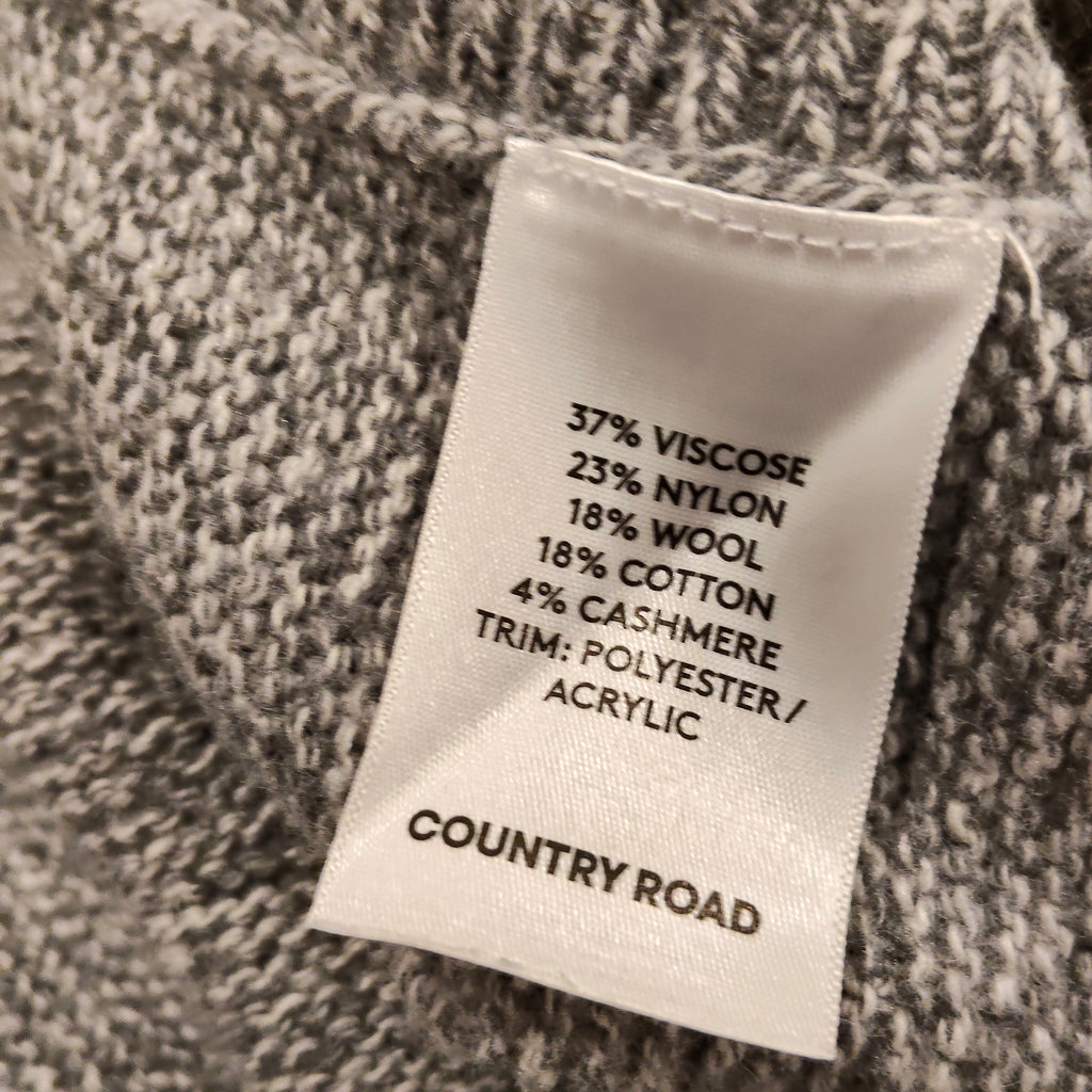 COUNTRY ROAD hooded poncho size M Women wool/cashmere