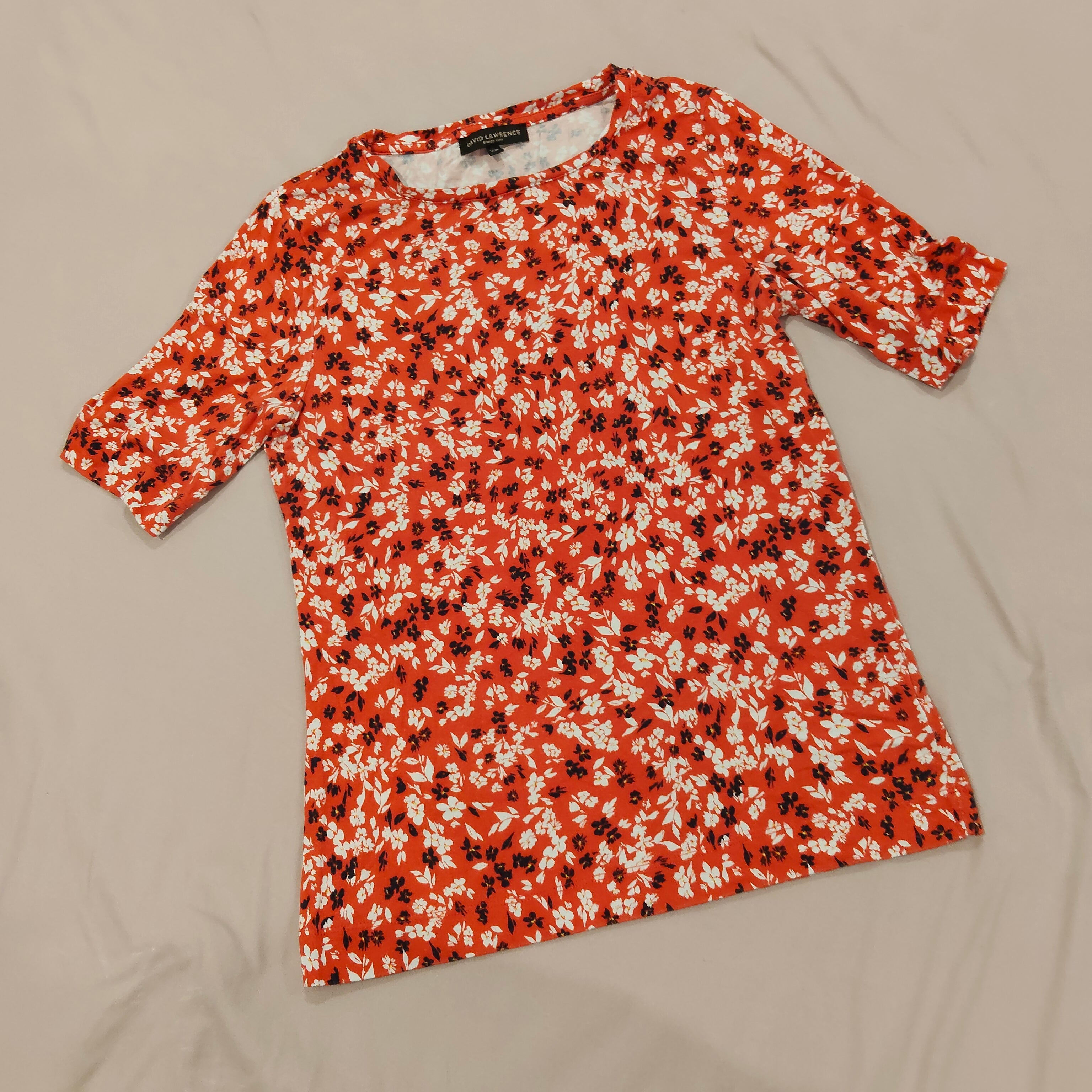 DAVID LAWRENCE top size XS Women short sleeve