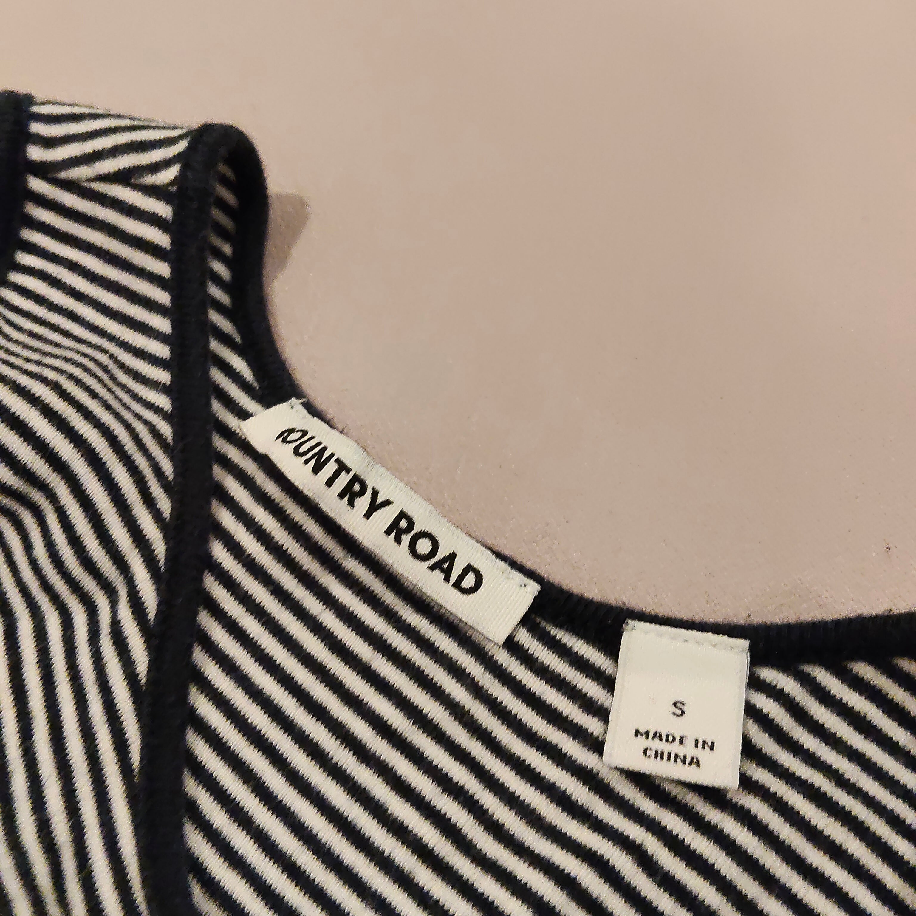 COUNTRY ROAD tank top size S Women stripes