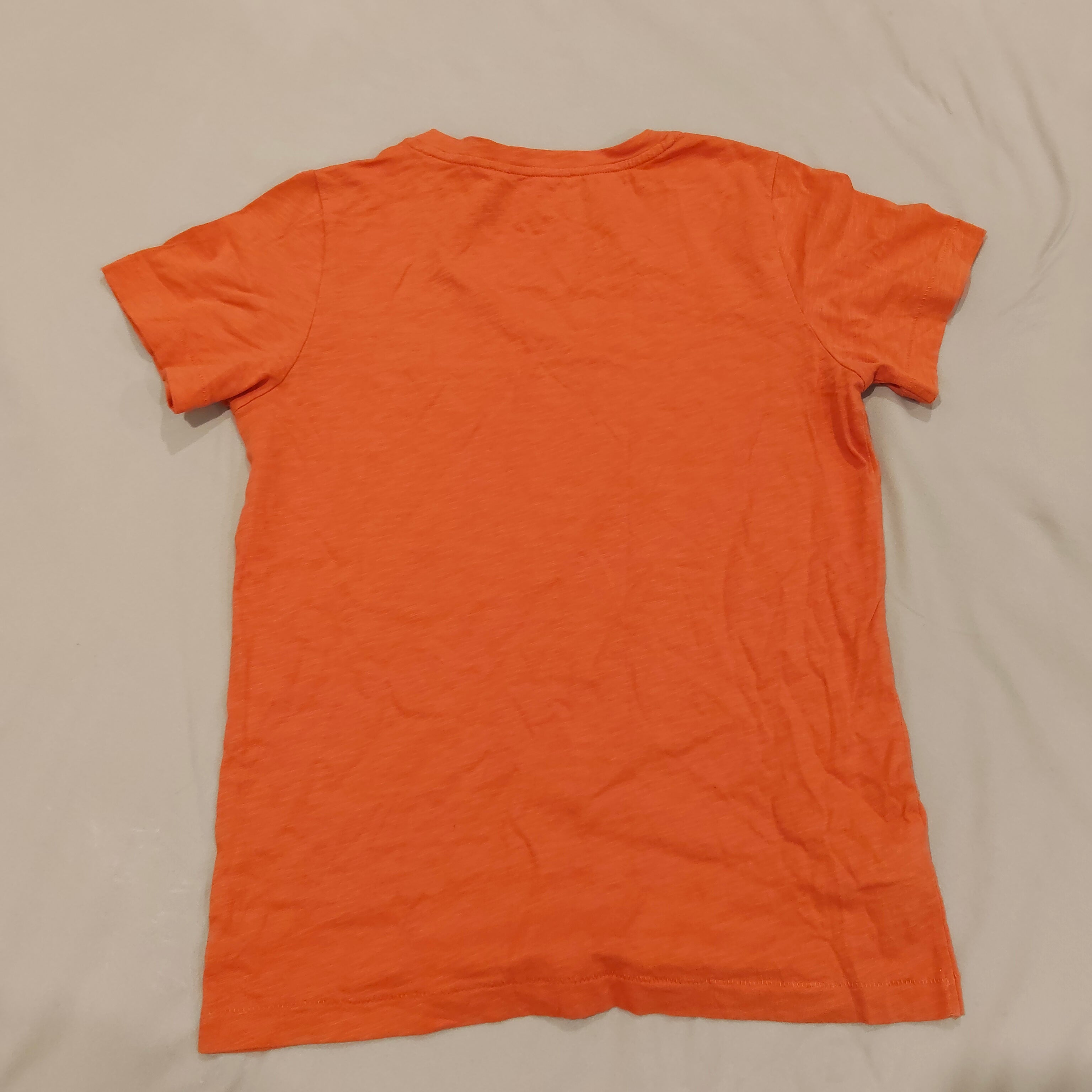 TRENERY top size XS Women orange short sleeve