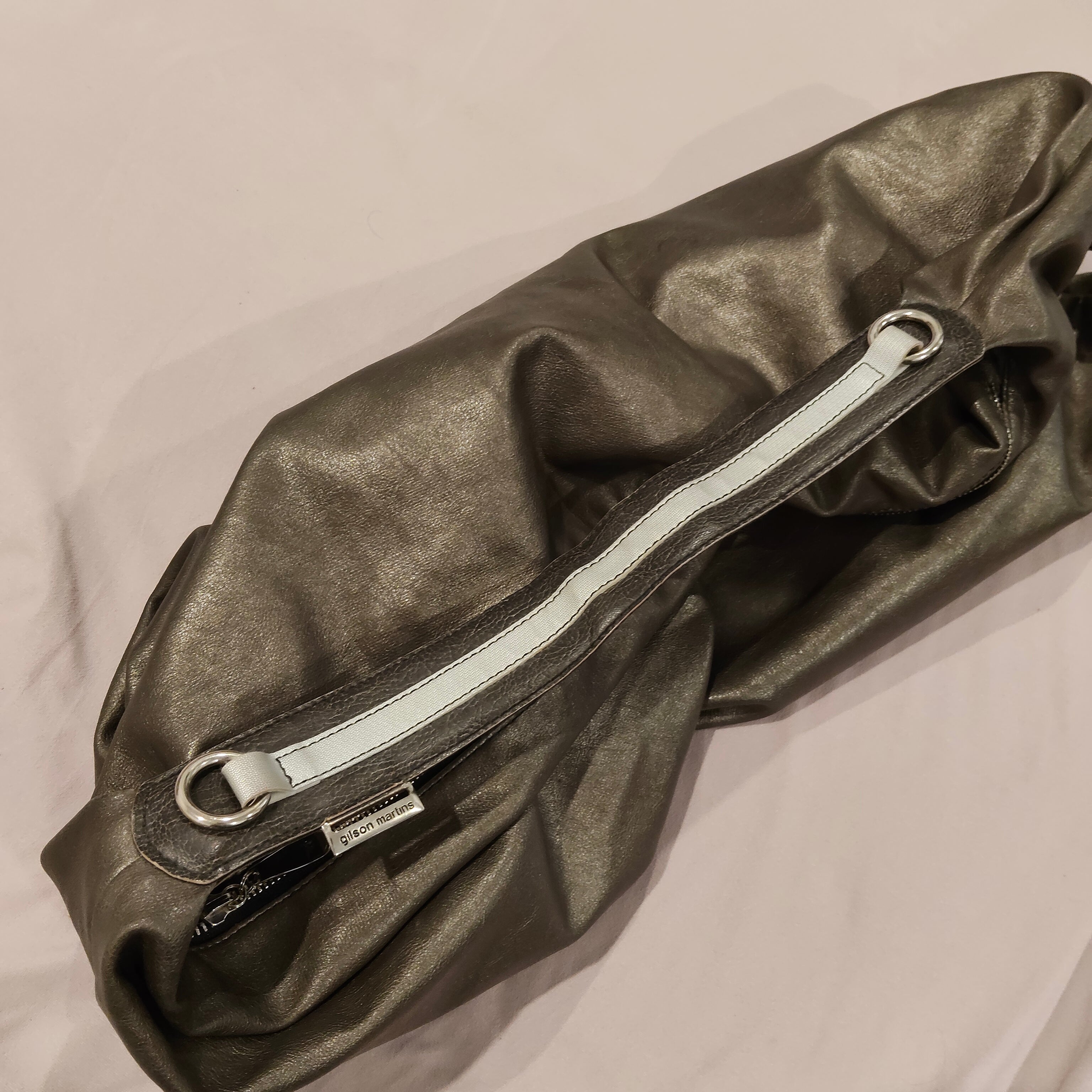 GILSON MARTINS leather shoulder bag