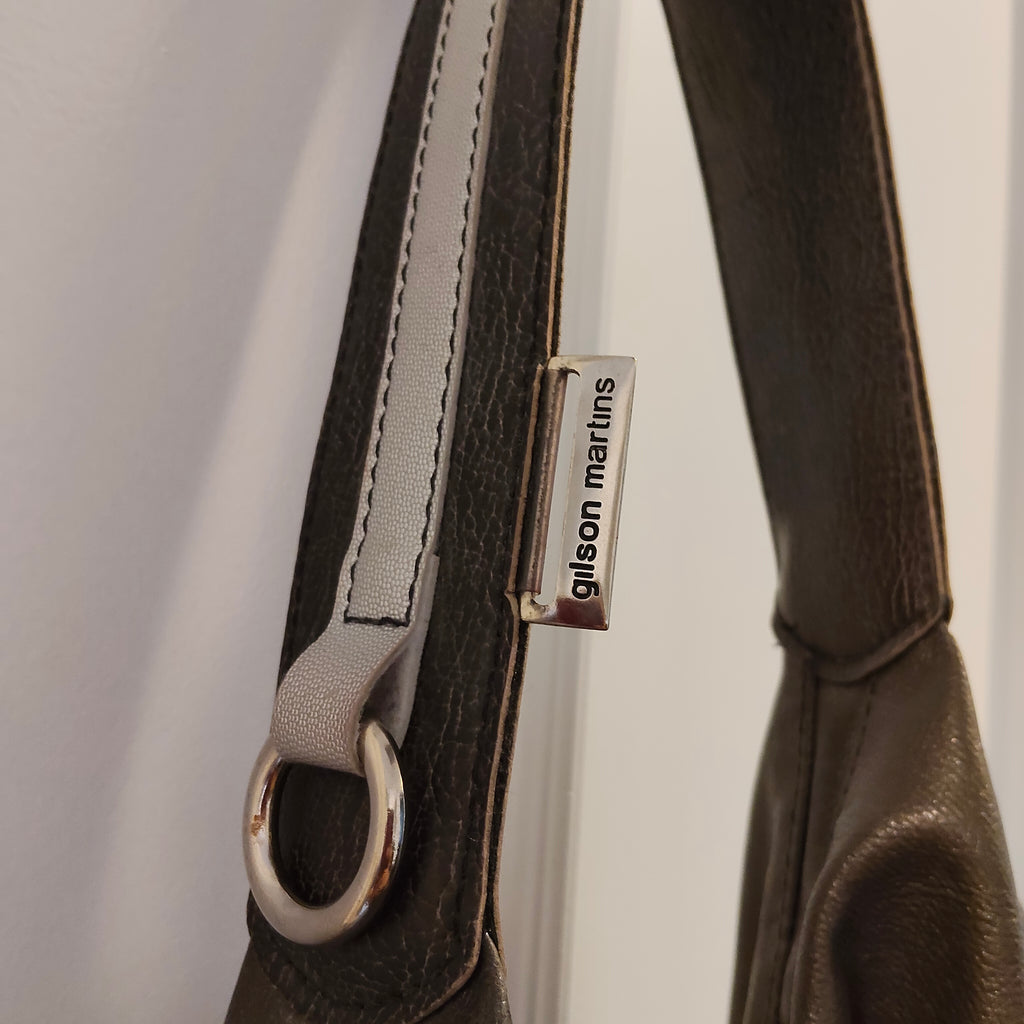 GILSON MARTINS leather shoulder bag