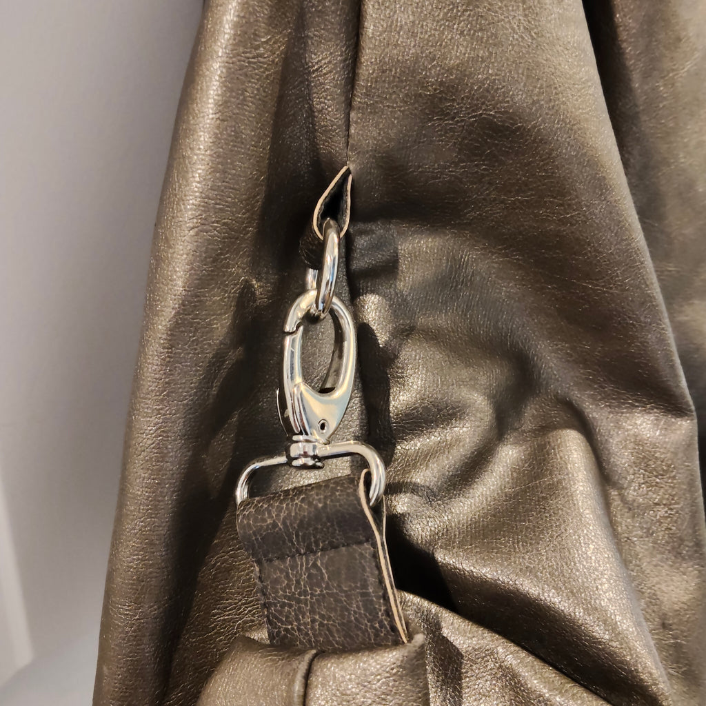 GILSON MARTINS leather shoulder bag