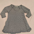 COUNTRY ROAD dress linen blend size 12 Women stripes