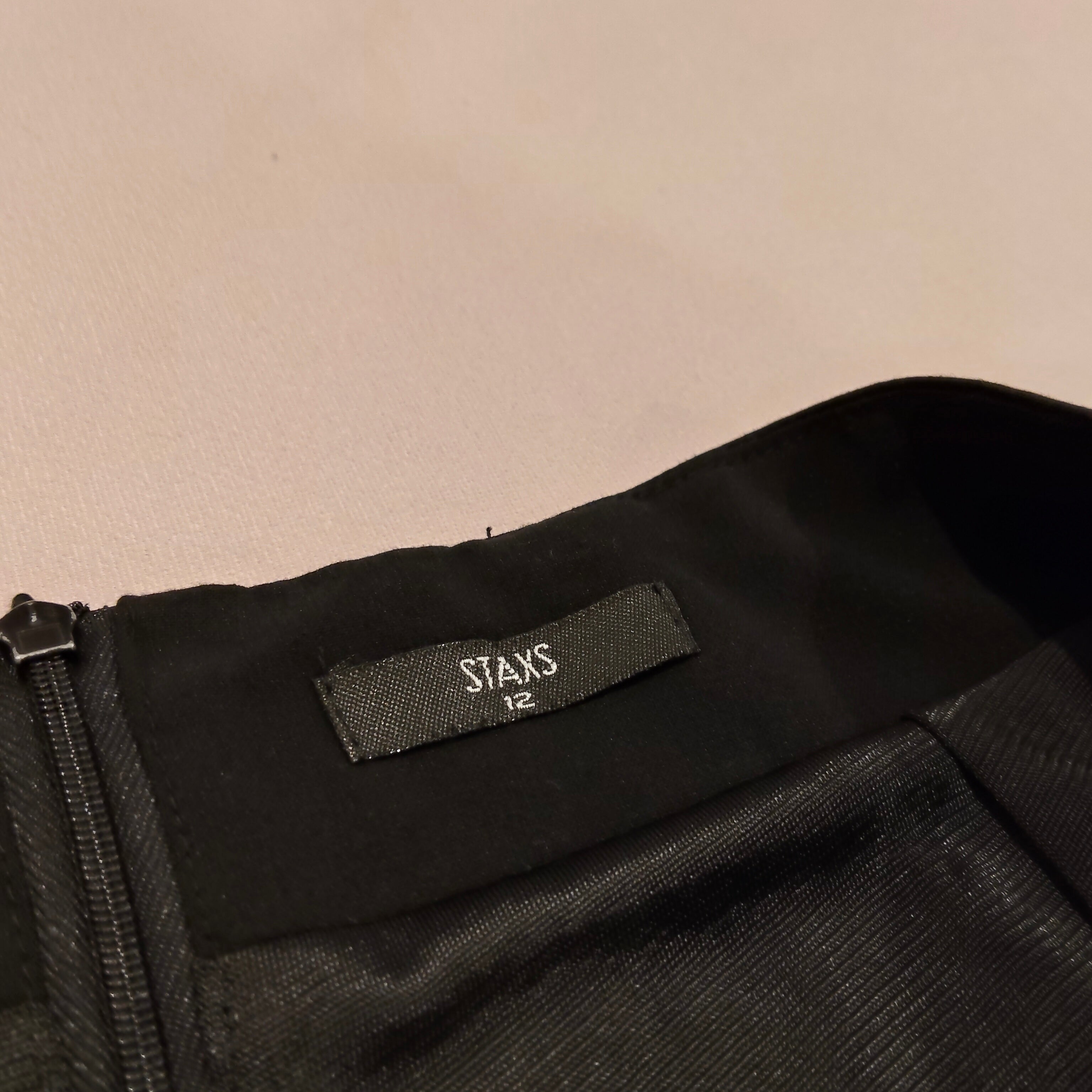 STAX work skirt size 12 Women Black