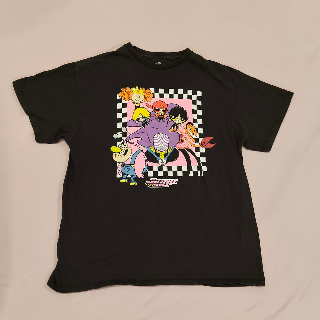 POWERPUFF GIRLS tee size L Women short sleeve