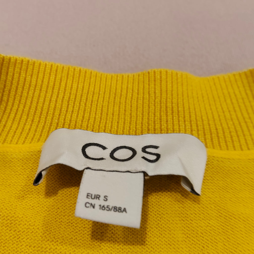 COS knit top size S Women short sleeve