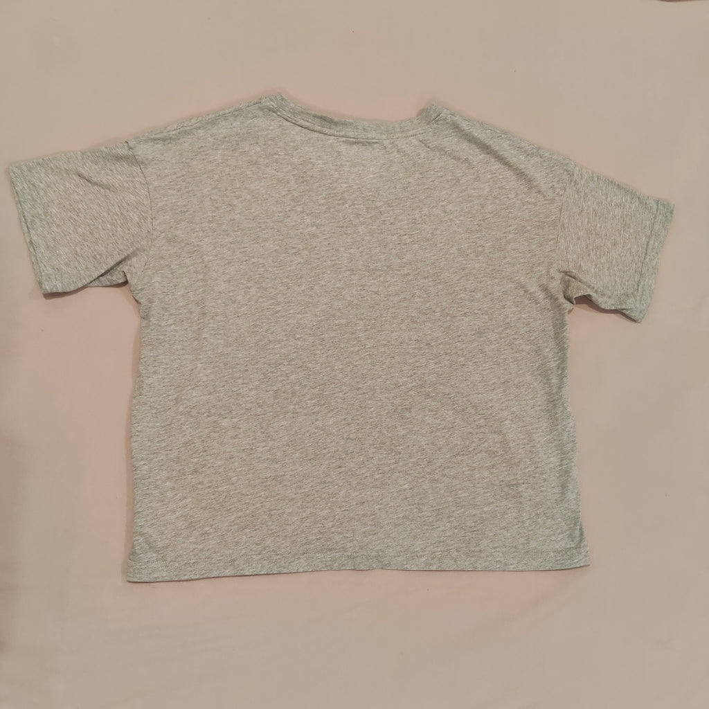 NEW BALANCE boxy tee size M Women grey