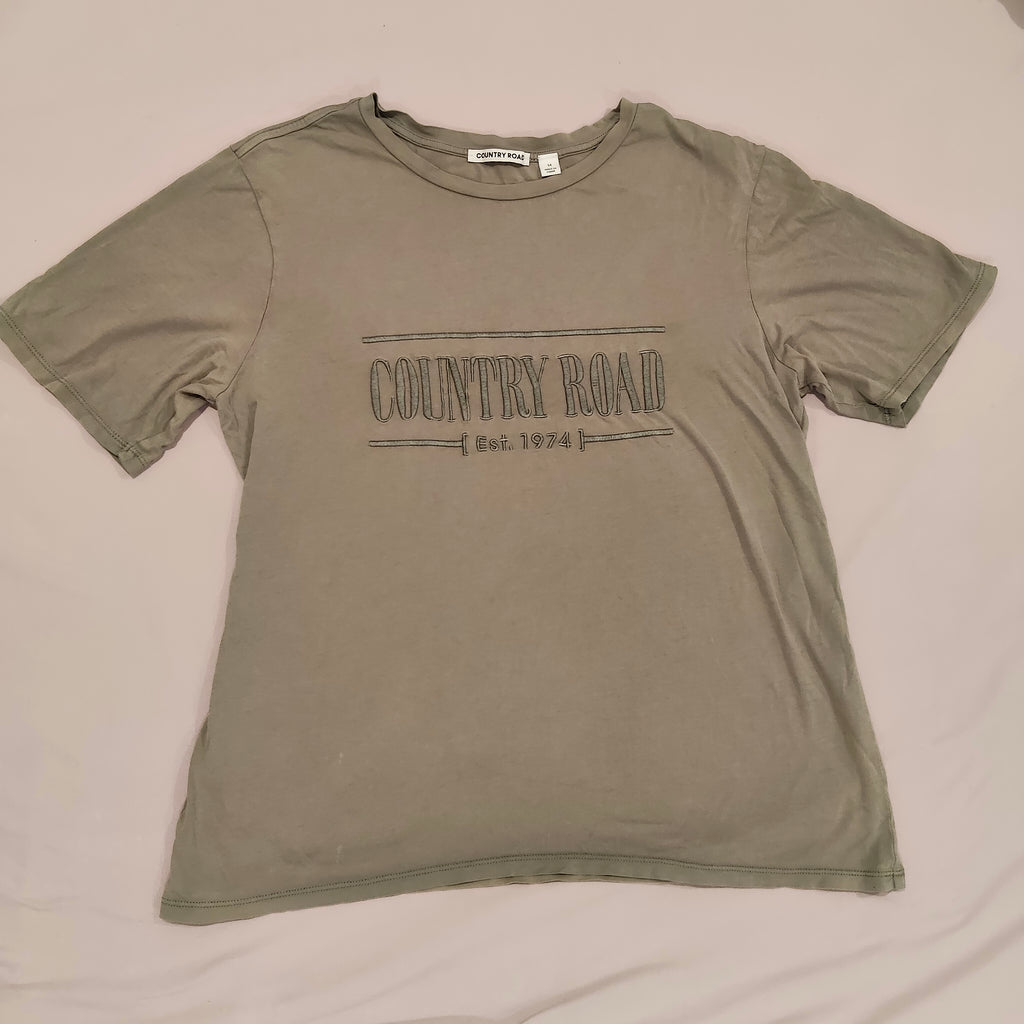 COUNTRY ROAD tee size M Women sage