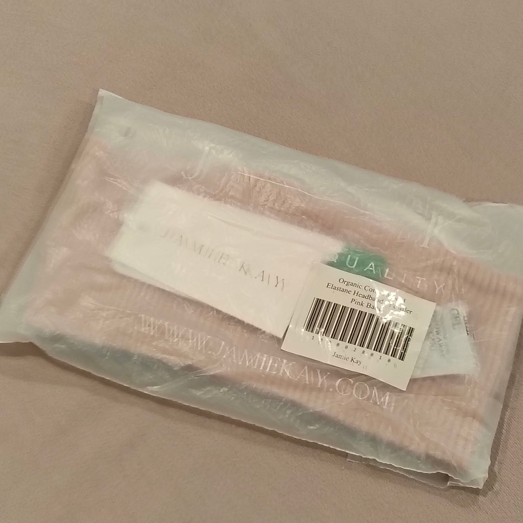 NEW JAMIE KAY headband baby girl organic cotton