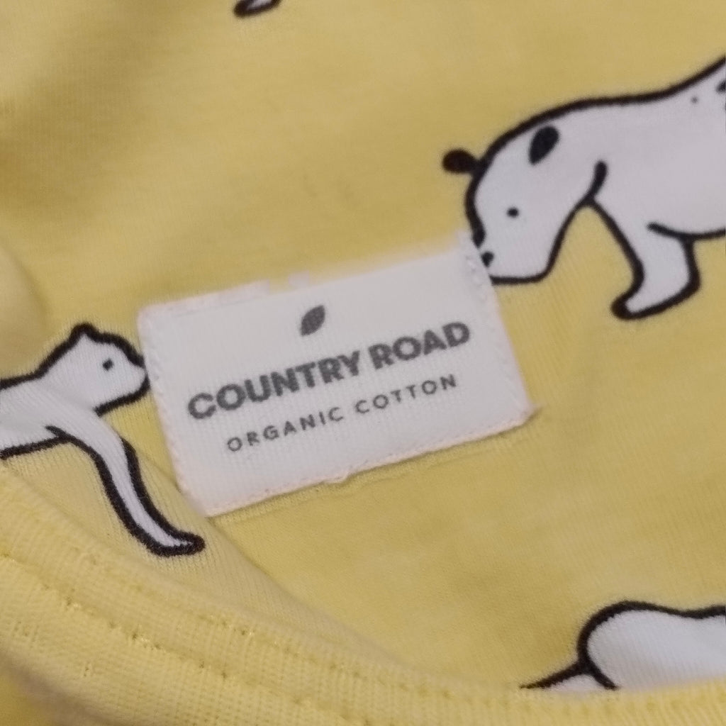 COUNTRY ROAD cotton baby blanket (85x85cm)