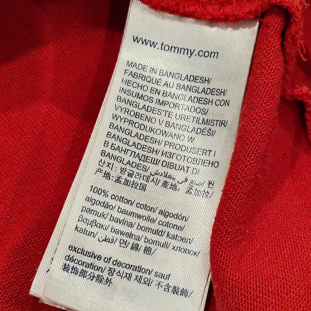 TOMMY JEANS tee size M men Red