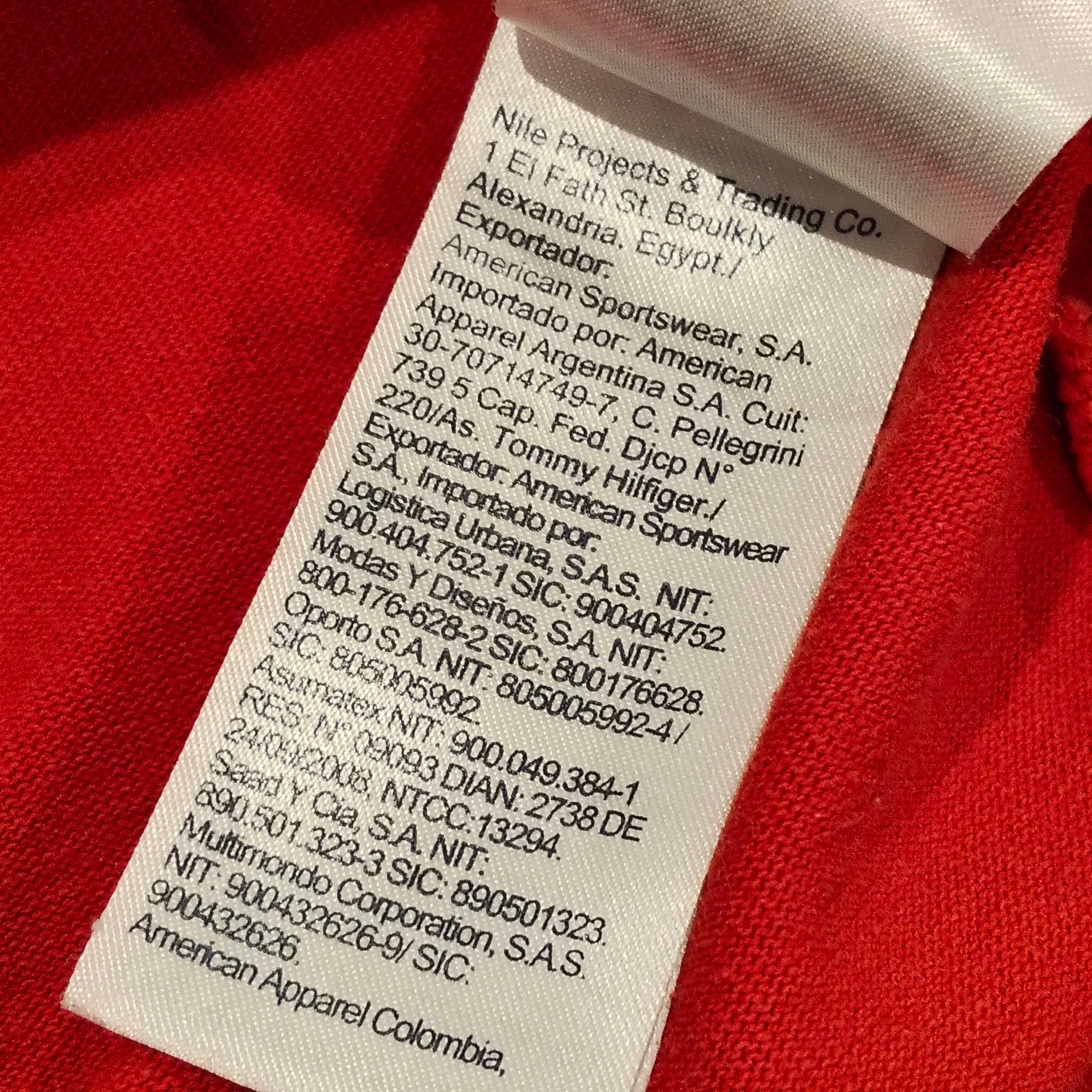 TOMMY JEANS tee size M men Red