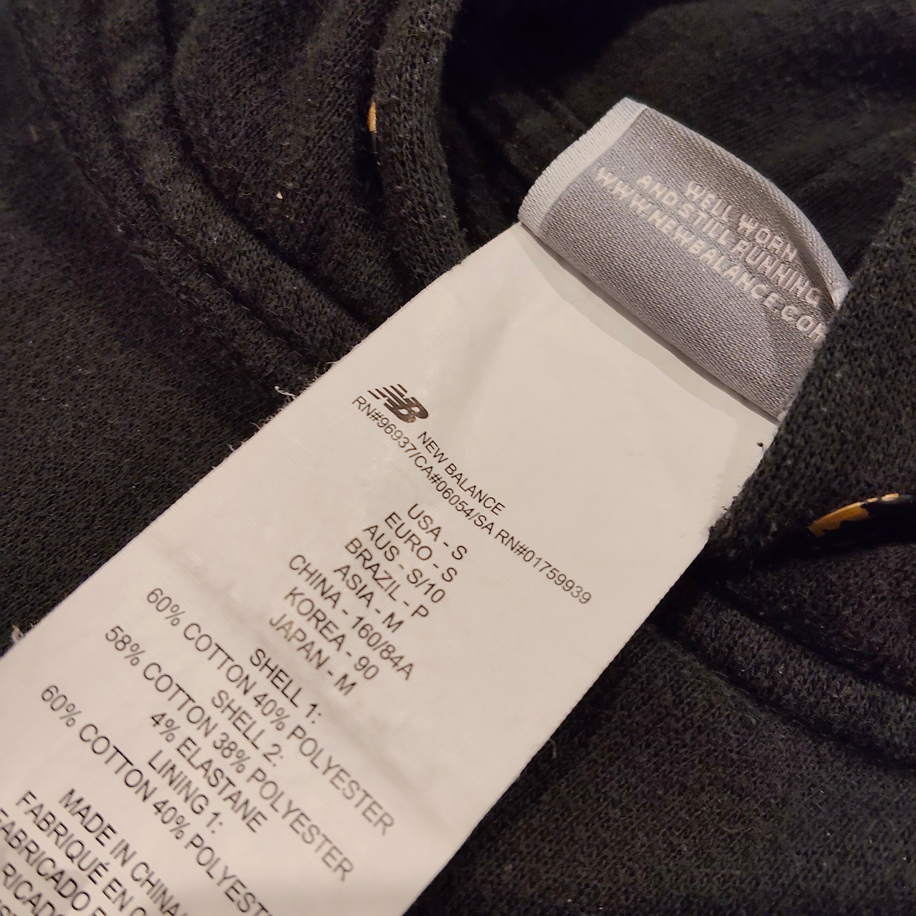 NEW BALANCE hoodie size S women black