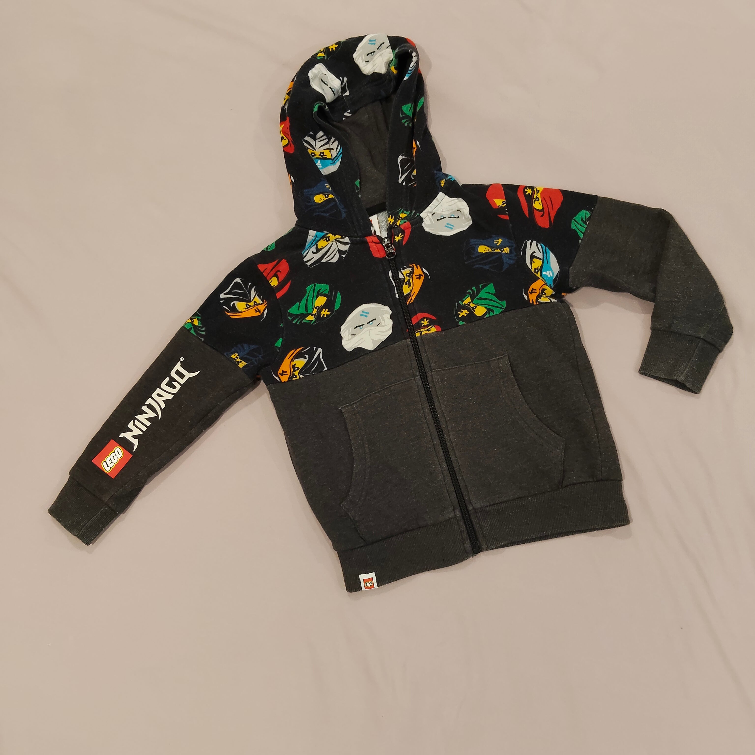 LEGO NINJAGO zip hoodie 5y boys