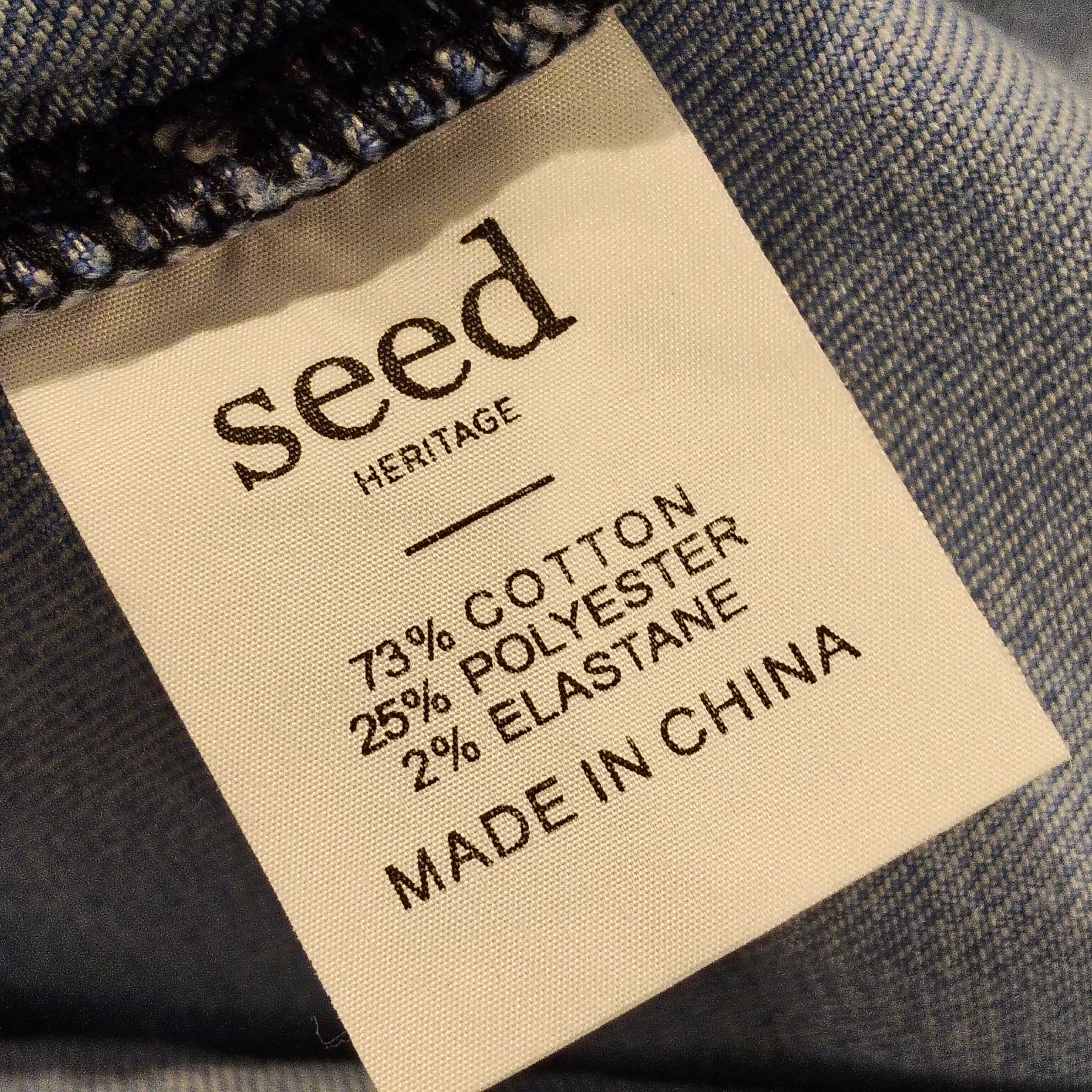 SEED denim dress size 2 girls