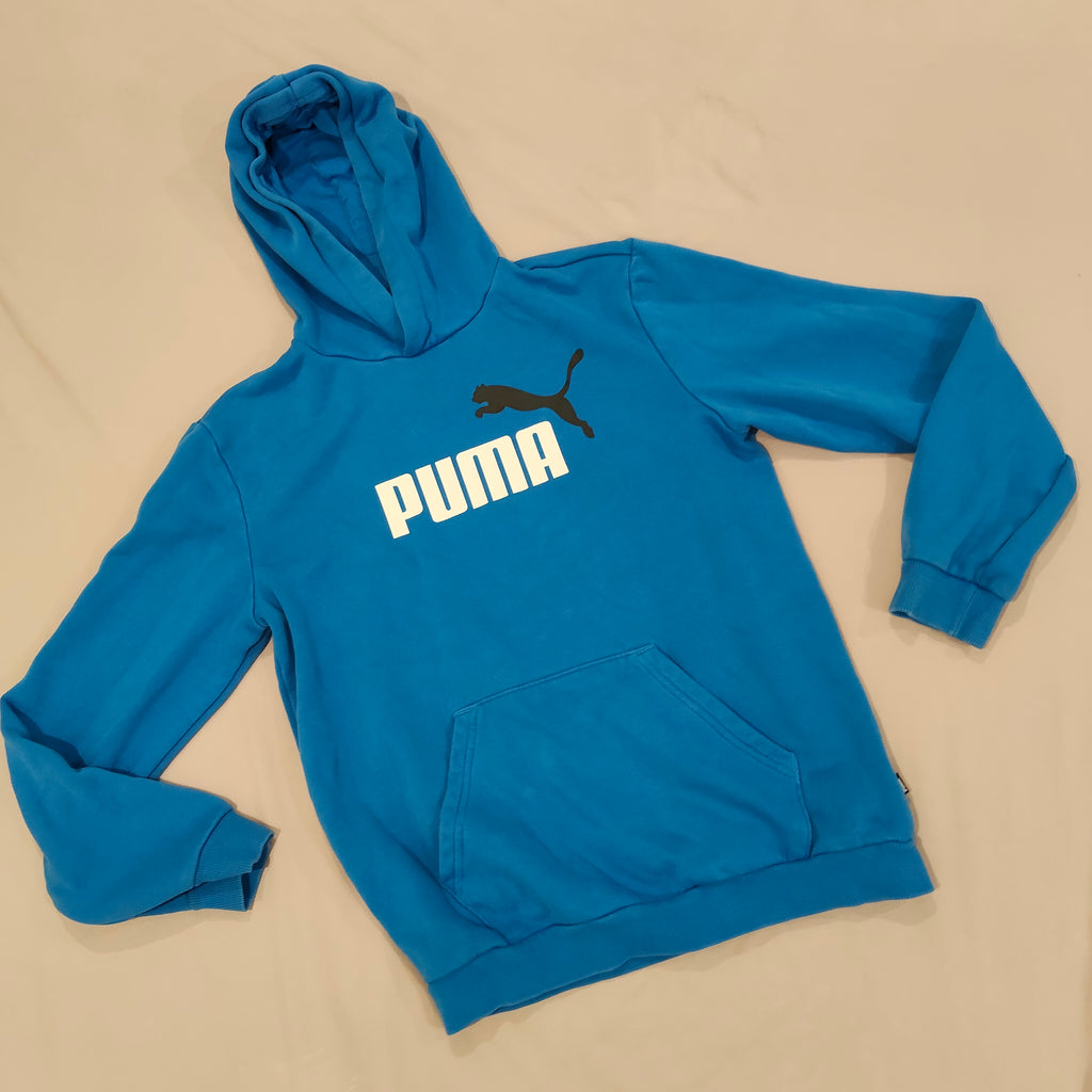 PUMA hoodie size 15-16y boys blue