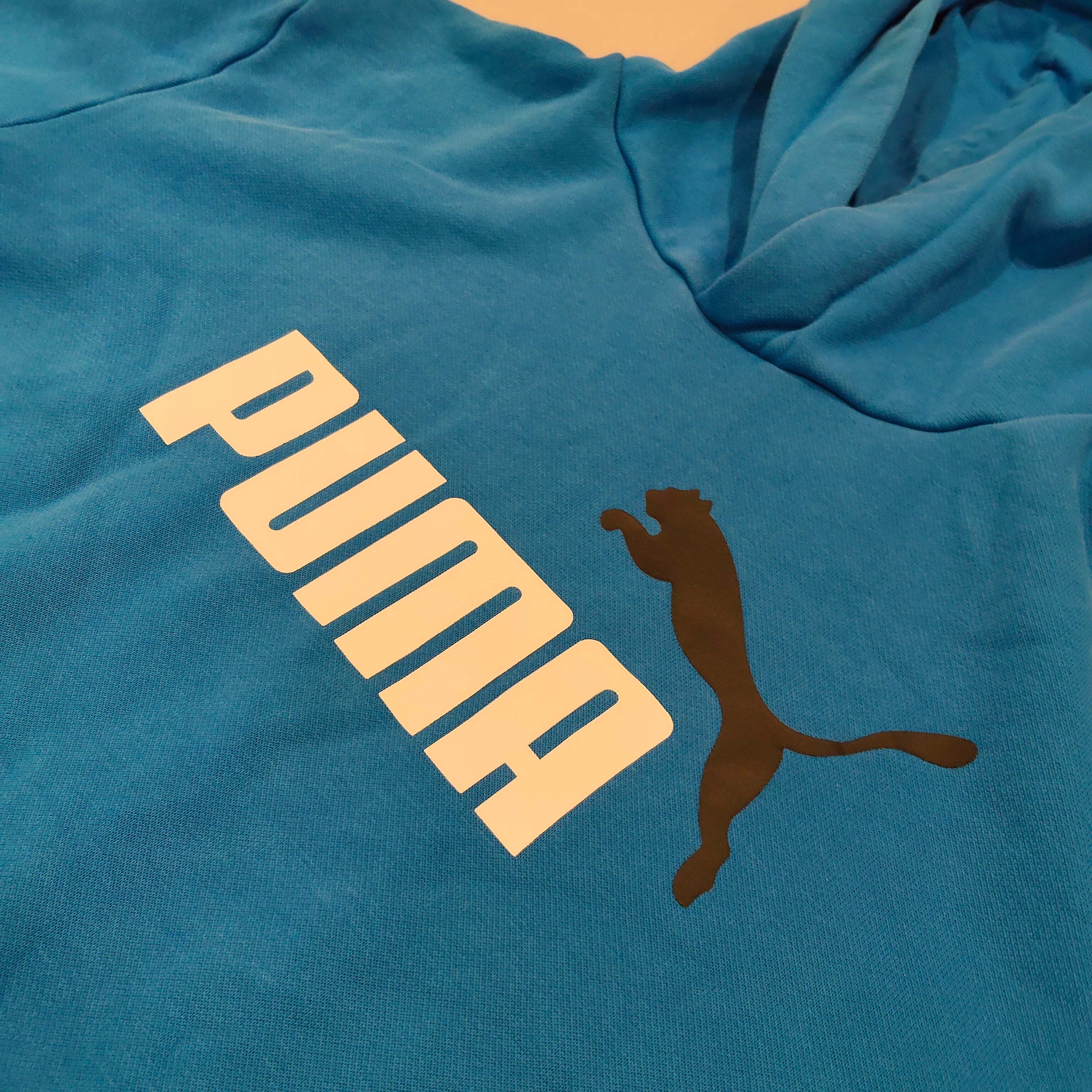 PUMA hoodie size 15-16y boys blue