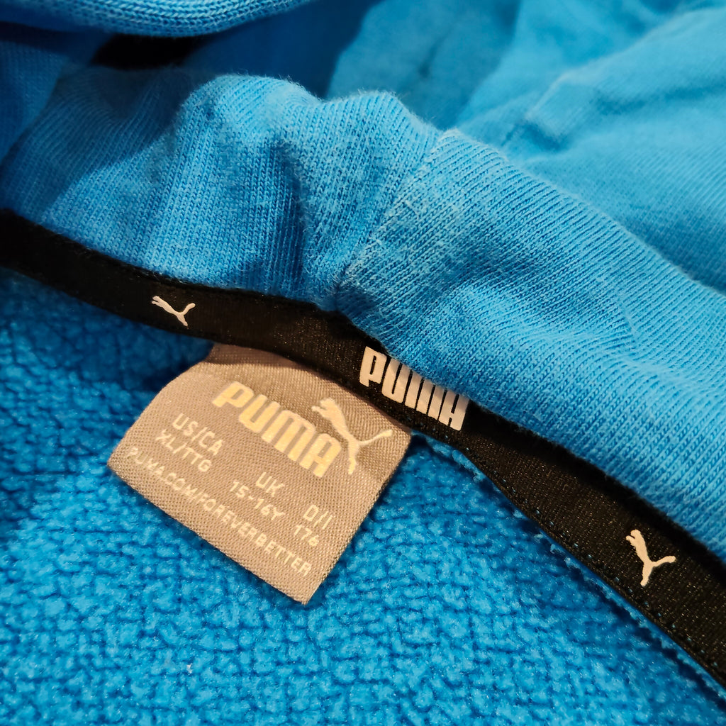 PUMA hoodie size 15-16y boys blue