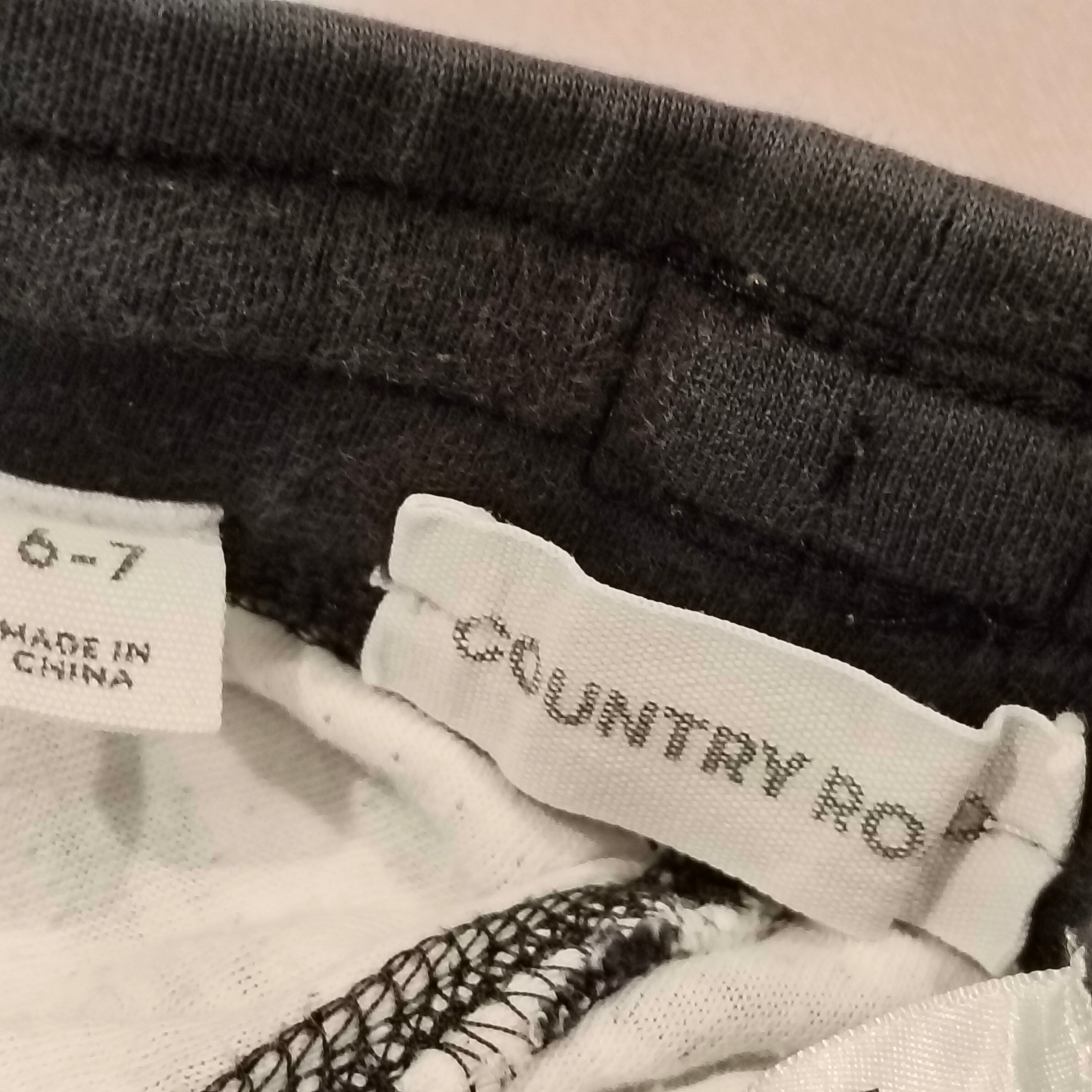 COUNTRY ROAD pants size 6-7 boys stripes