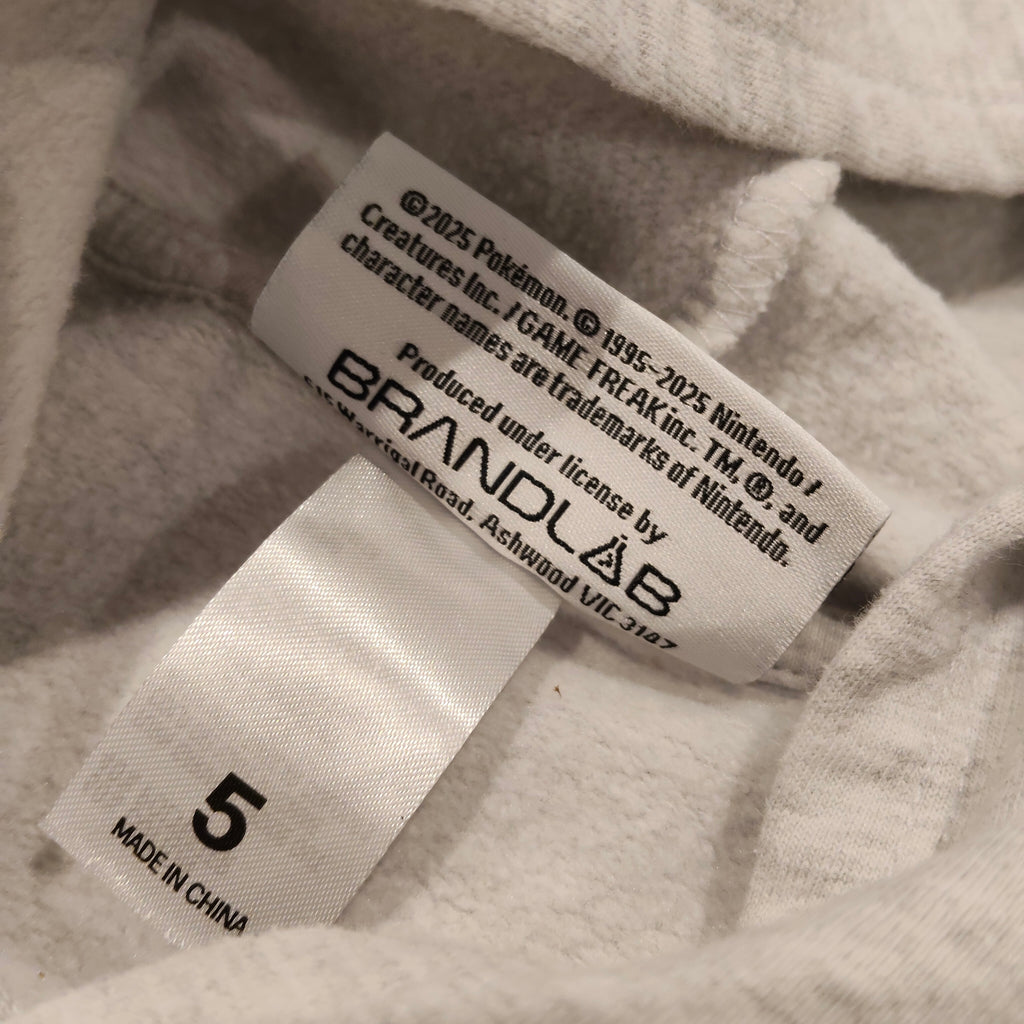 POKEMON Pikachu hoodie size 5 boys