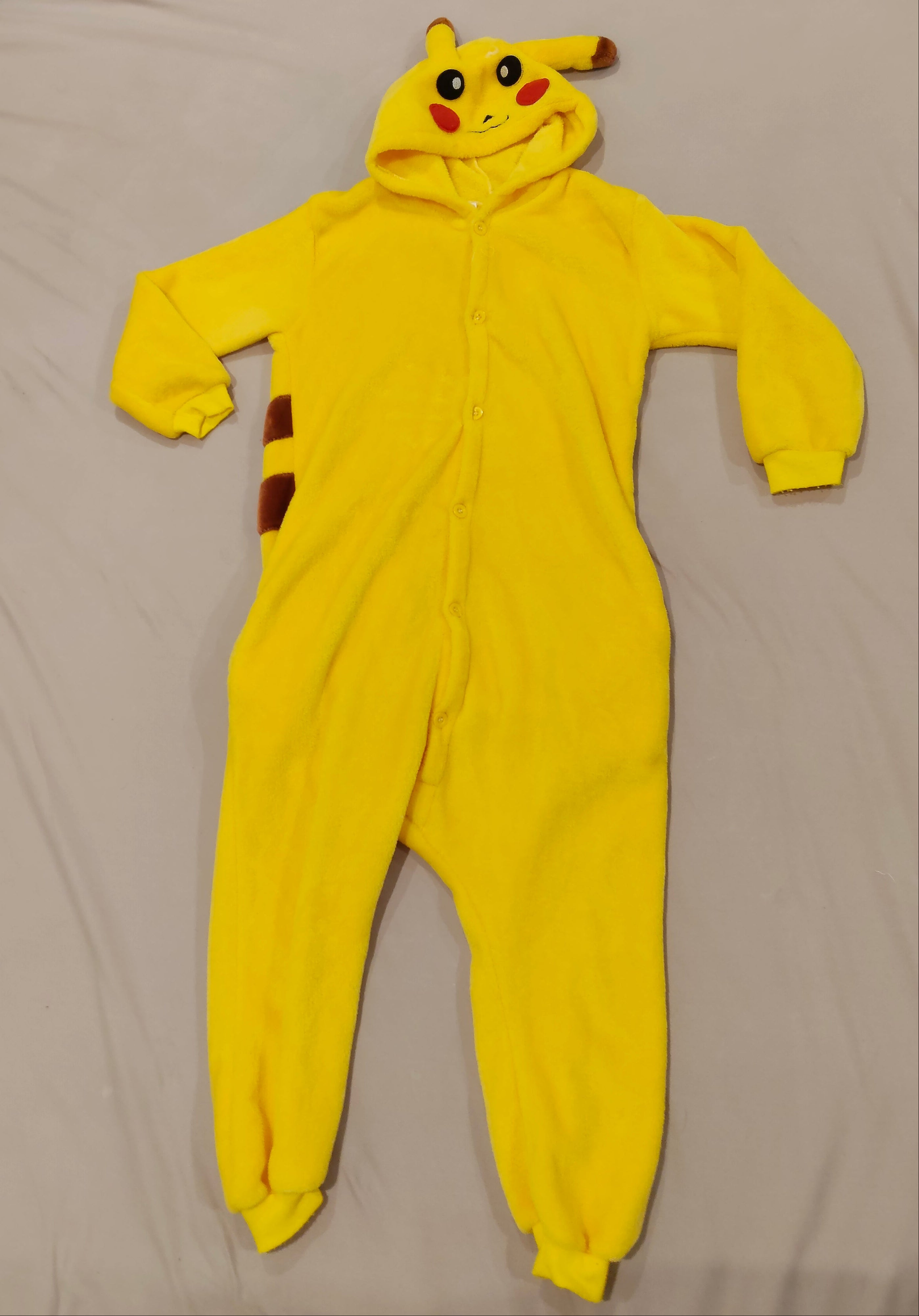 POKEMON Pikachu Onesie size 7-9y kids