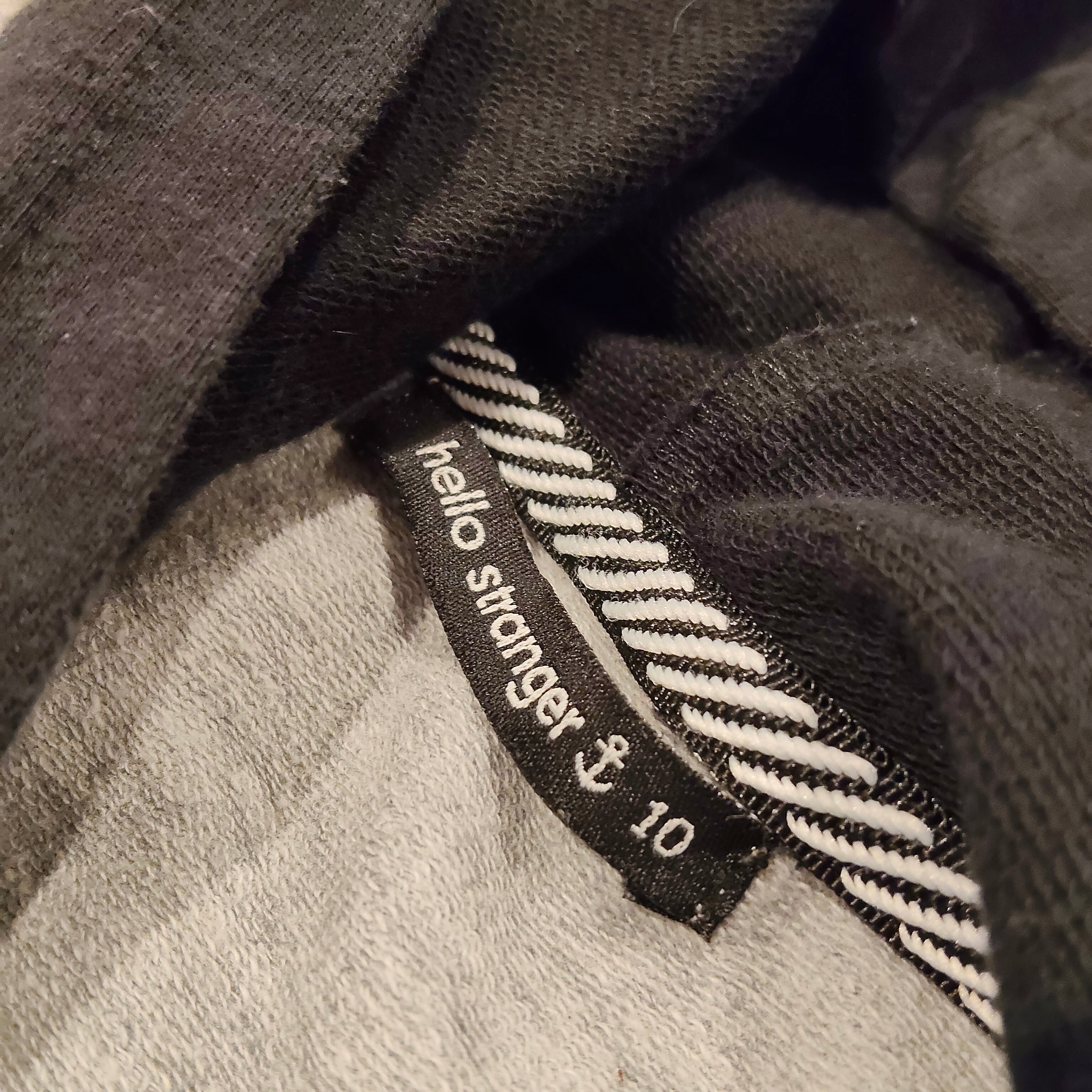 HELLO STRANGER hoodie size 10 boys