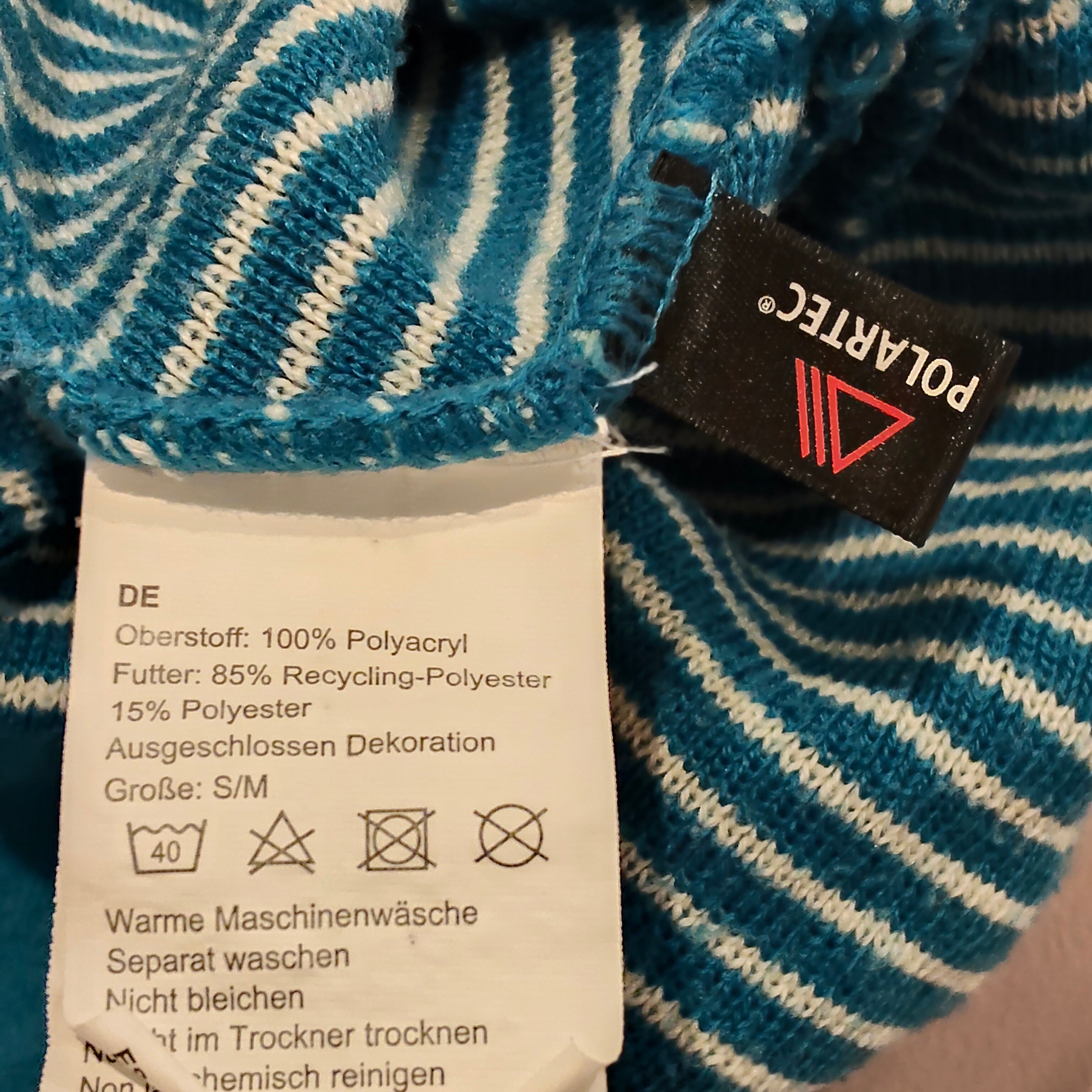 KATHMANDU Beanie size 4-7y boys Polartec