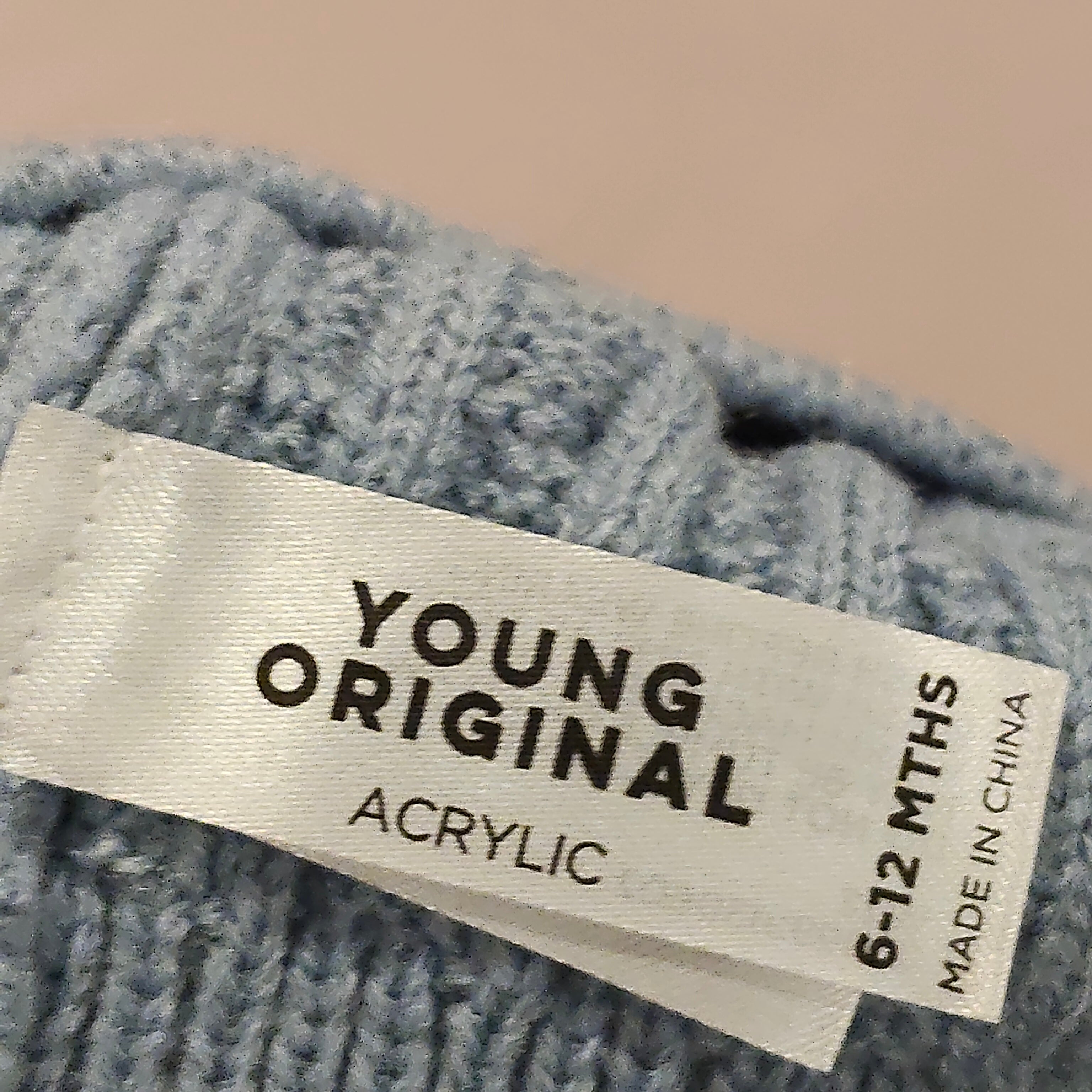 NEW beanie size 6-12m baby blue