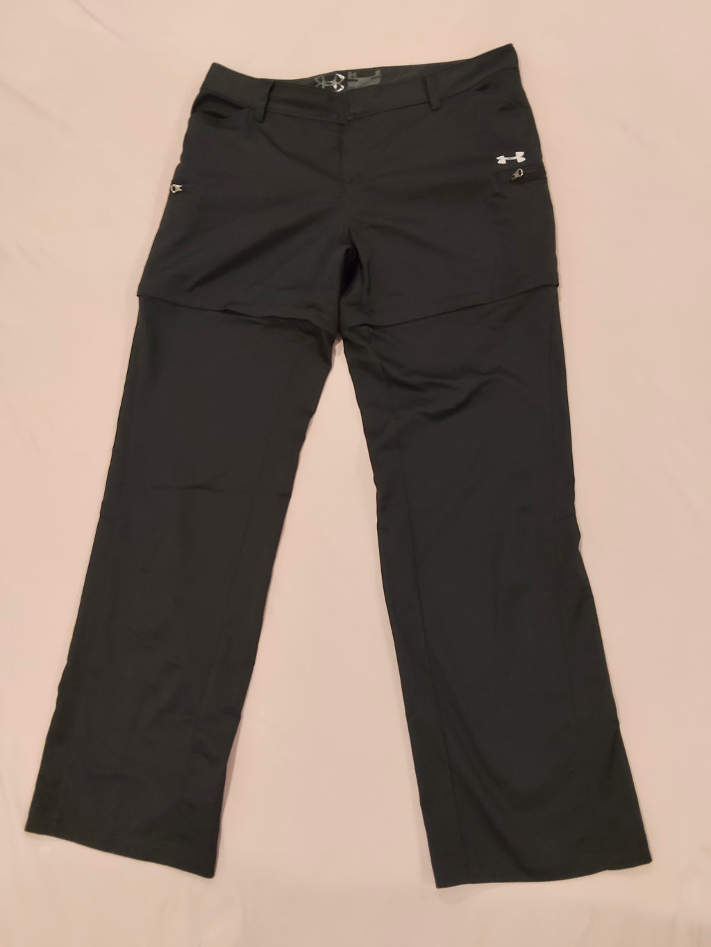 UNDER ARMOUR Convertible Pants size 42 Mens black