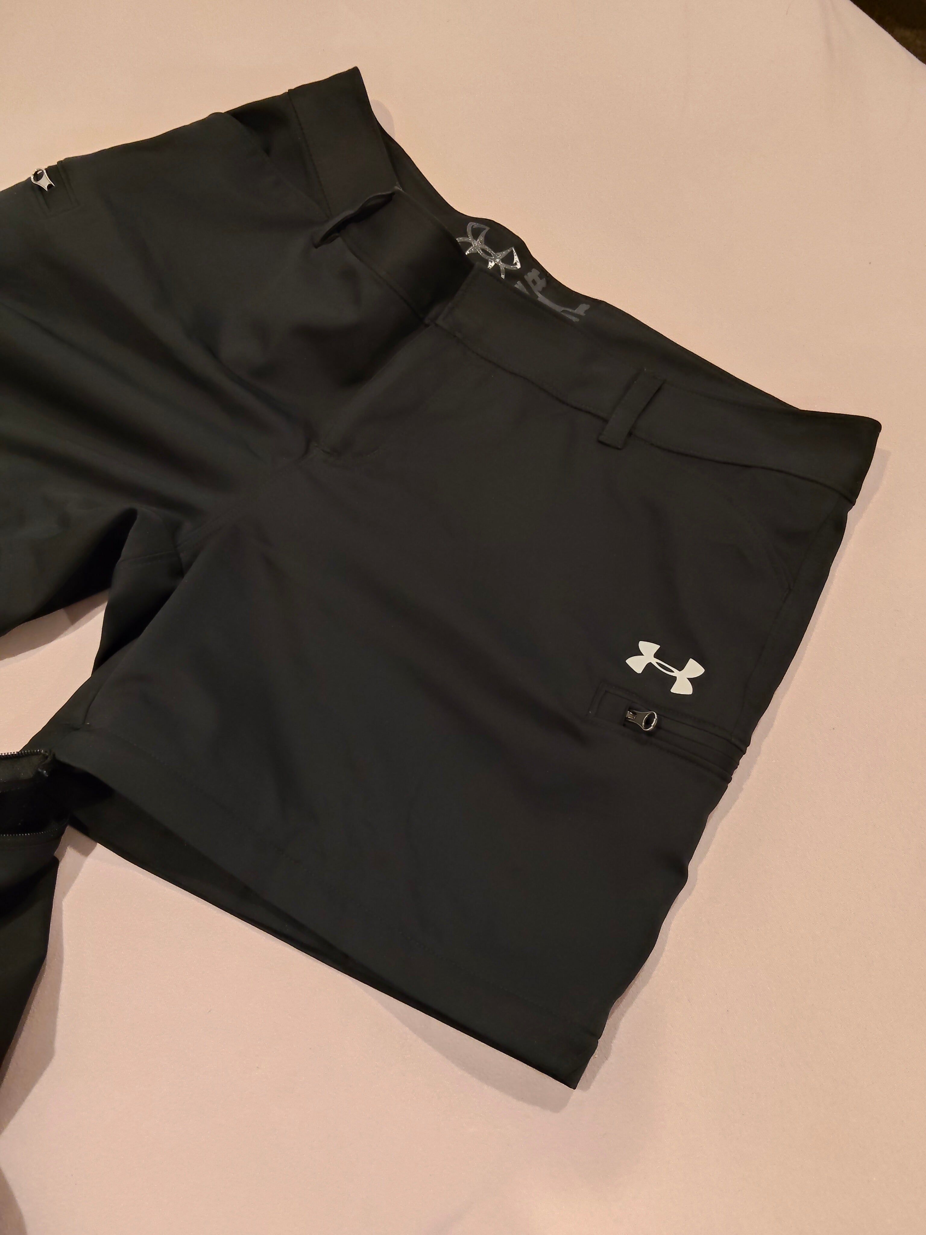 UNDER ARMOUR Convertible Pants size 42 Mens black