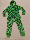 MINECRAFT Creeper Onesie size 6-8y boys