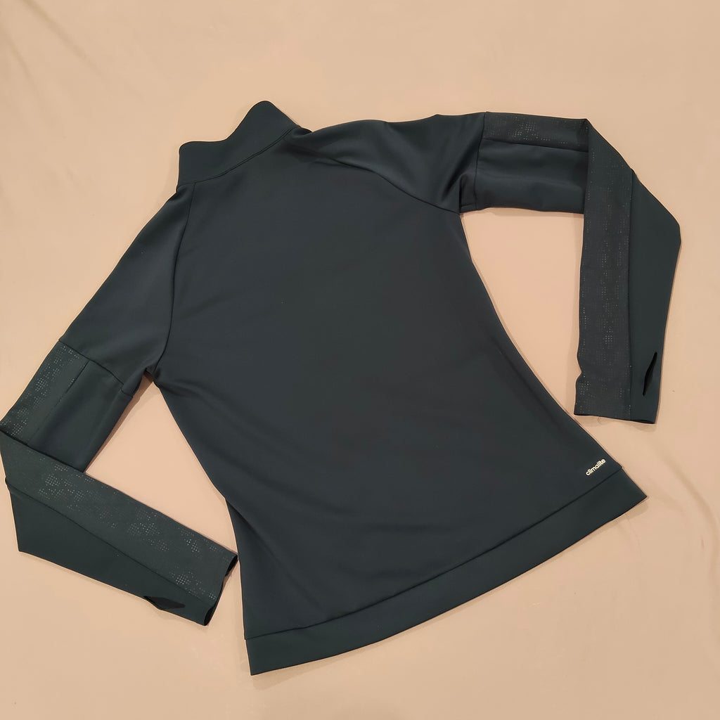 NIKE full zip jumper size M Womens CLIMATE navy