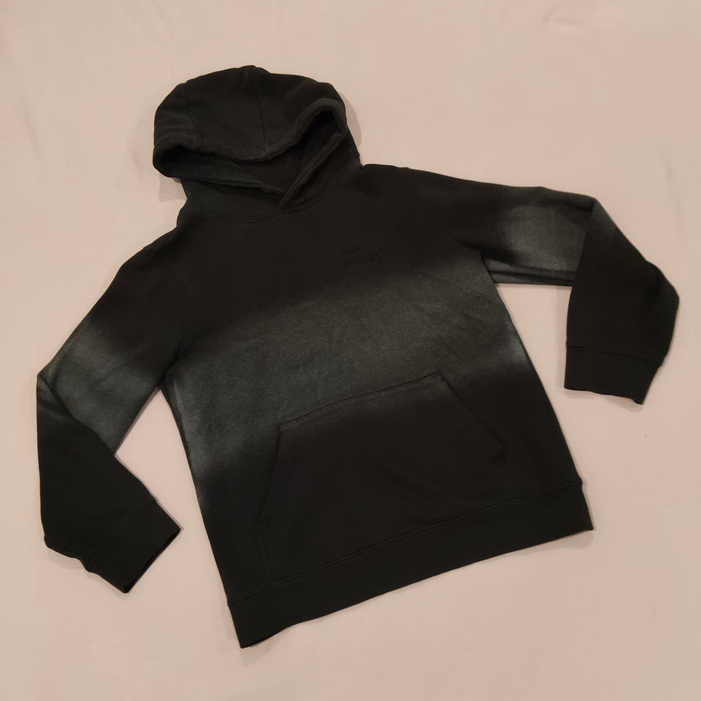NO ISSUE hoodie size 10 boys ombre black