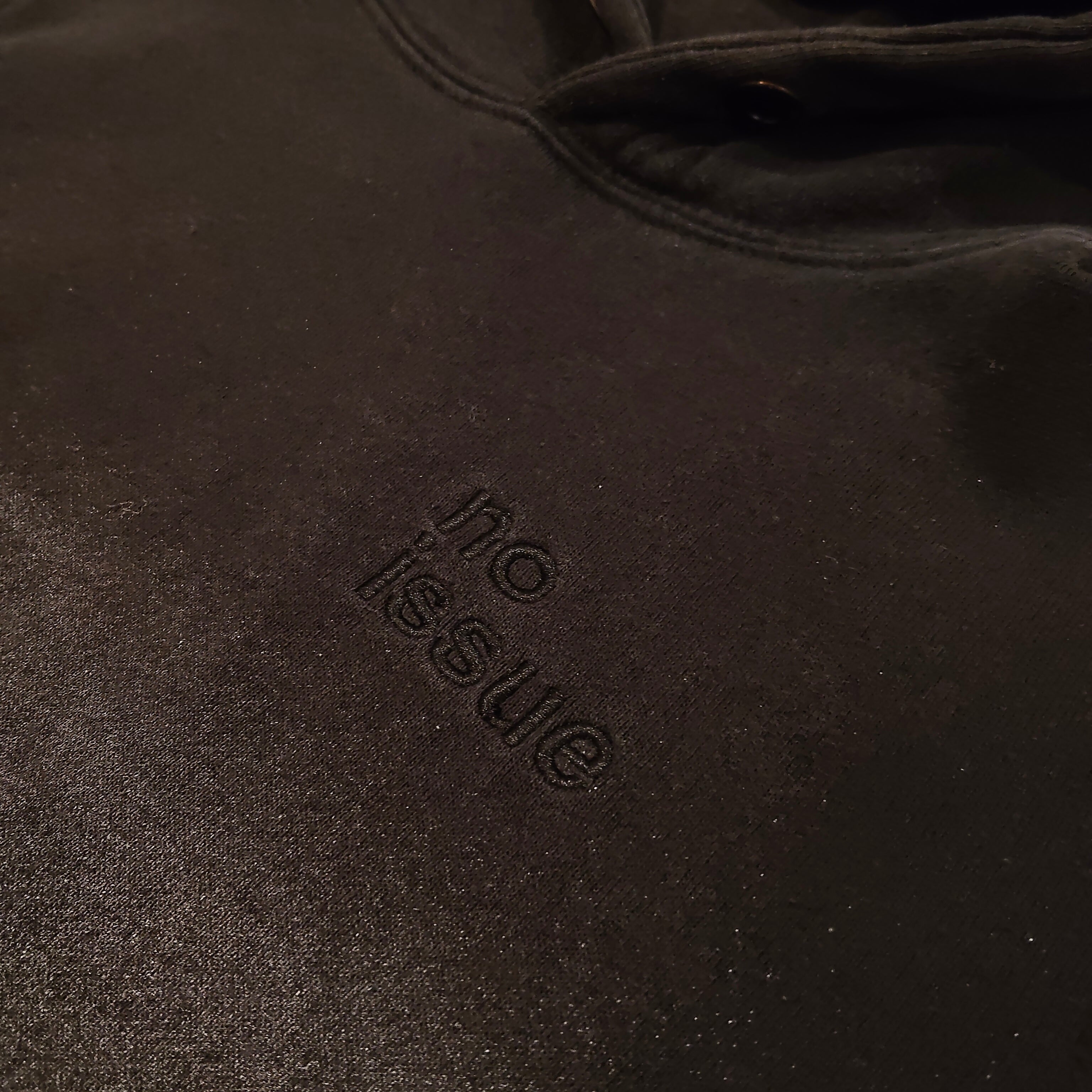 NO ISSUE hoodie size 10 boys ombre black