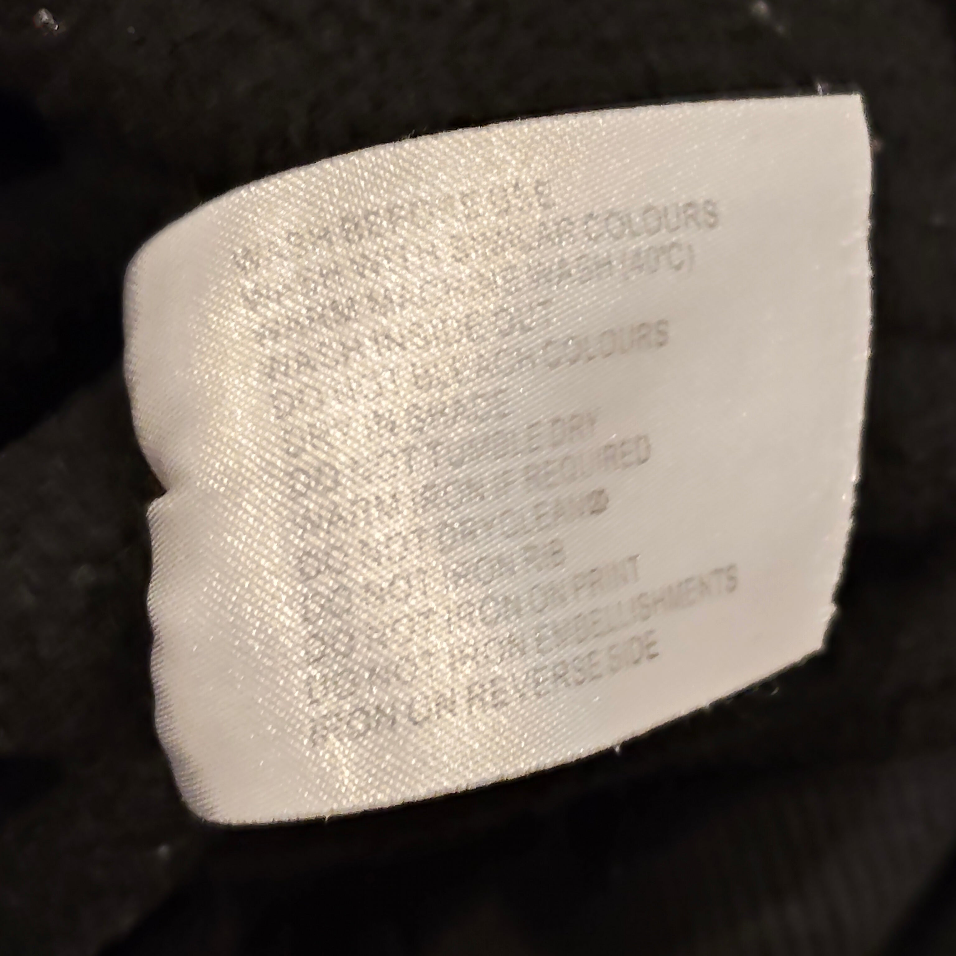 NO ISSUE hoodie size 10 boys ombre black