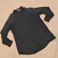 CITTA shirt size S Womens navy long sleeve