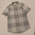 New BEN SHERMAN shirt size M Mens checkered short sleeve