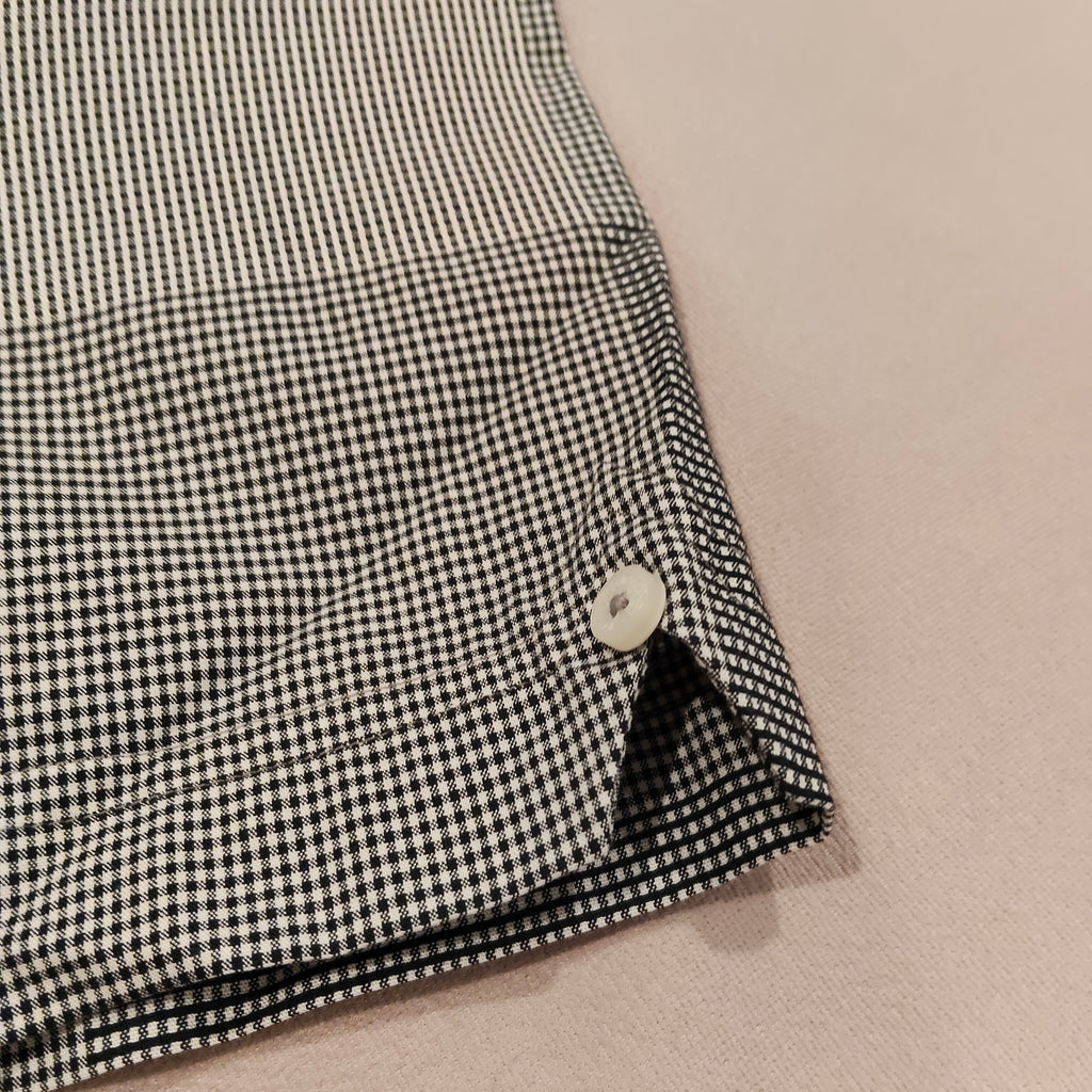 New BEN SHERMAN shirt size M Mens checkered short sleeve