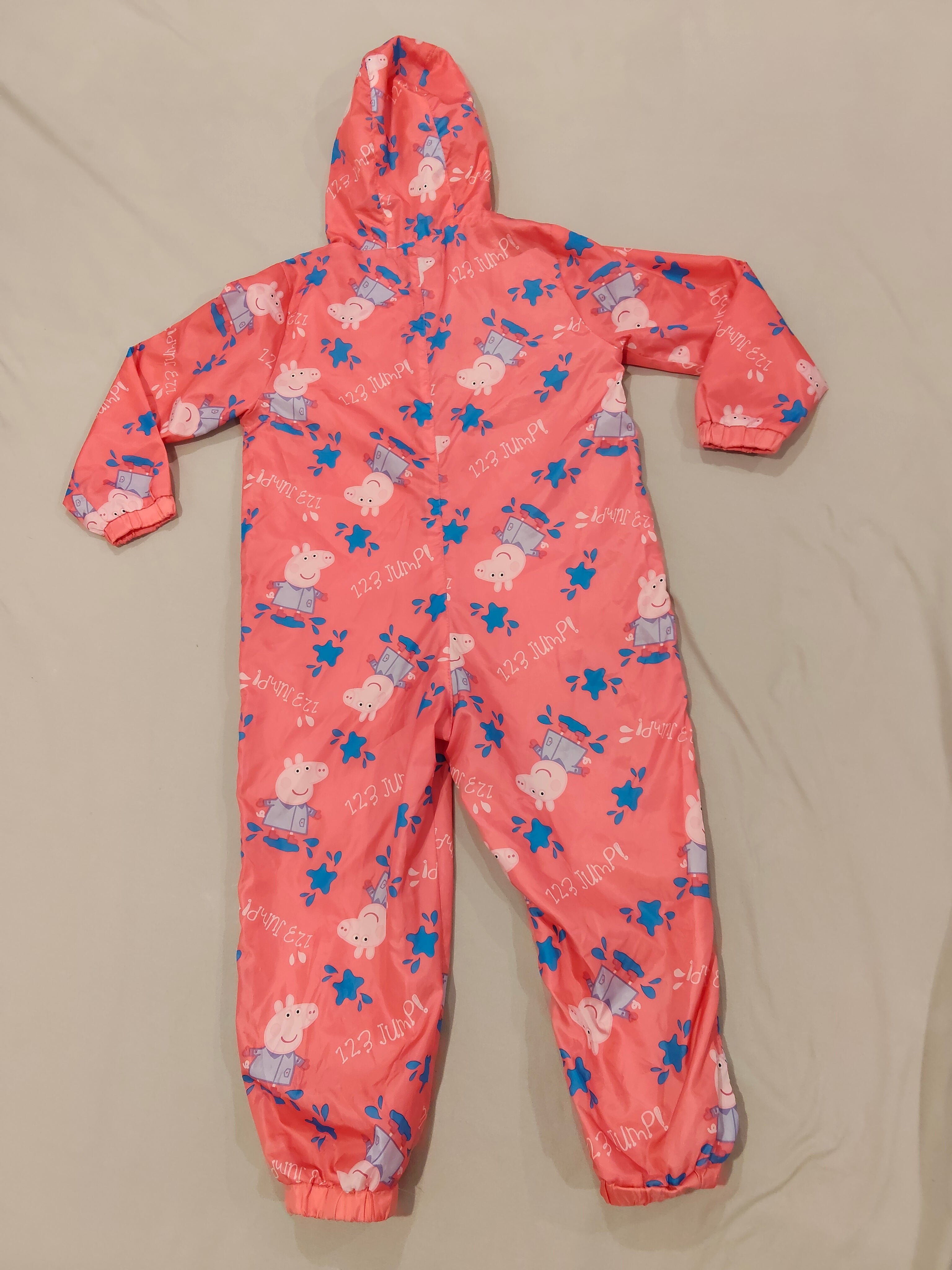 PEPPA PIG rain suit size 5-6 girls