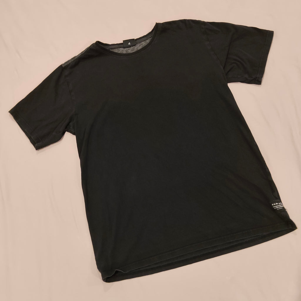 HUFFER tee size M mens black short sleeve
