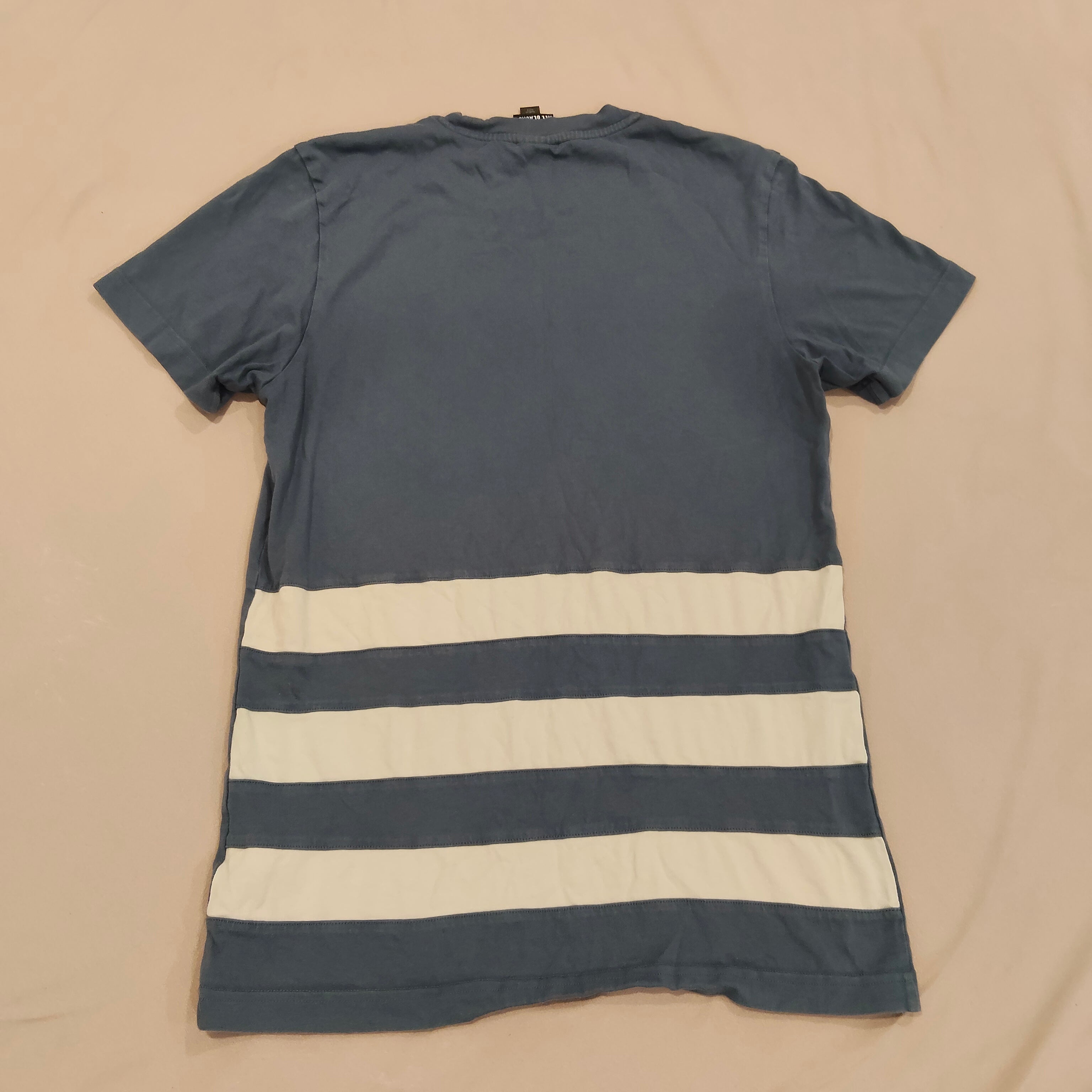 ADIDAS ALL BLACKS tee size S Mens blue short sleeve