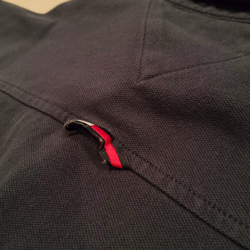 TOMMY HILFIGER polo top size S Mens long sleeve navy
