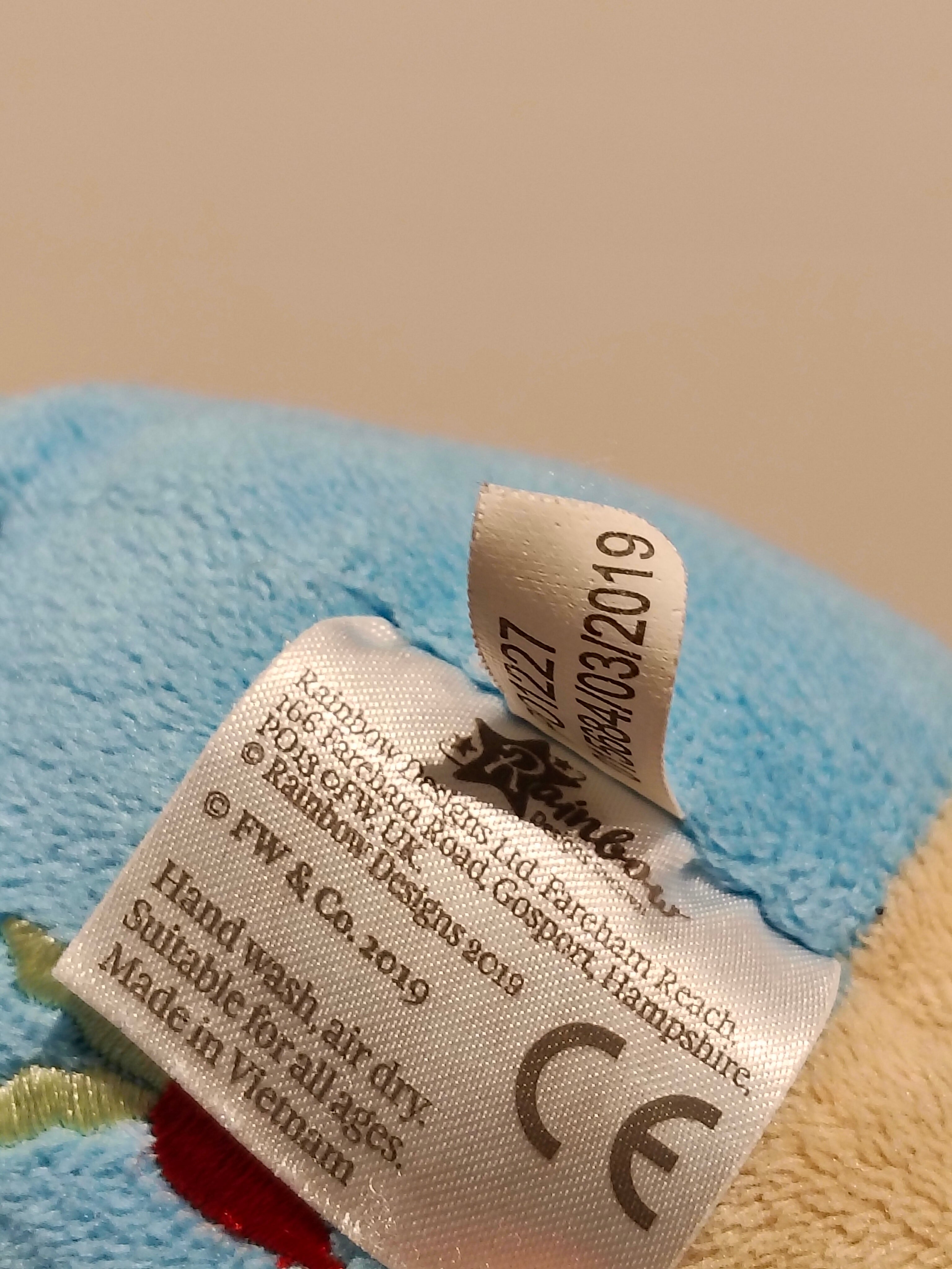 PETER RABBIT plush soft toy